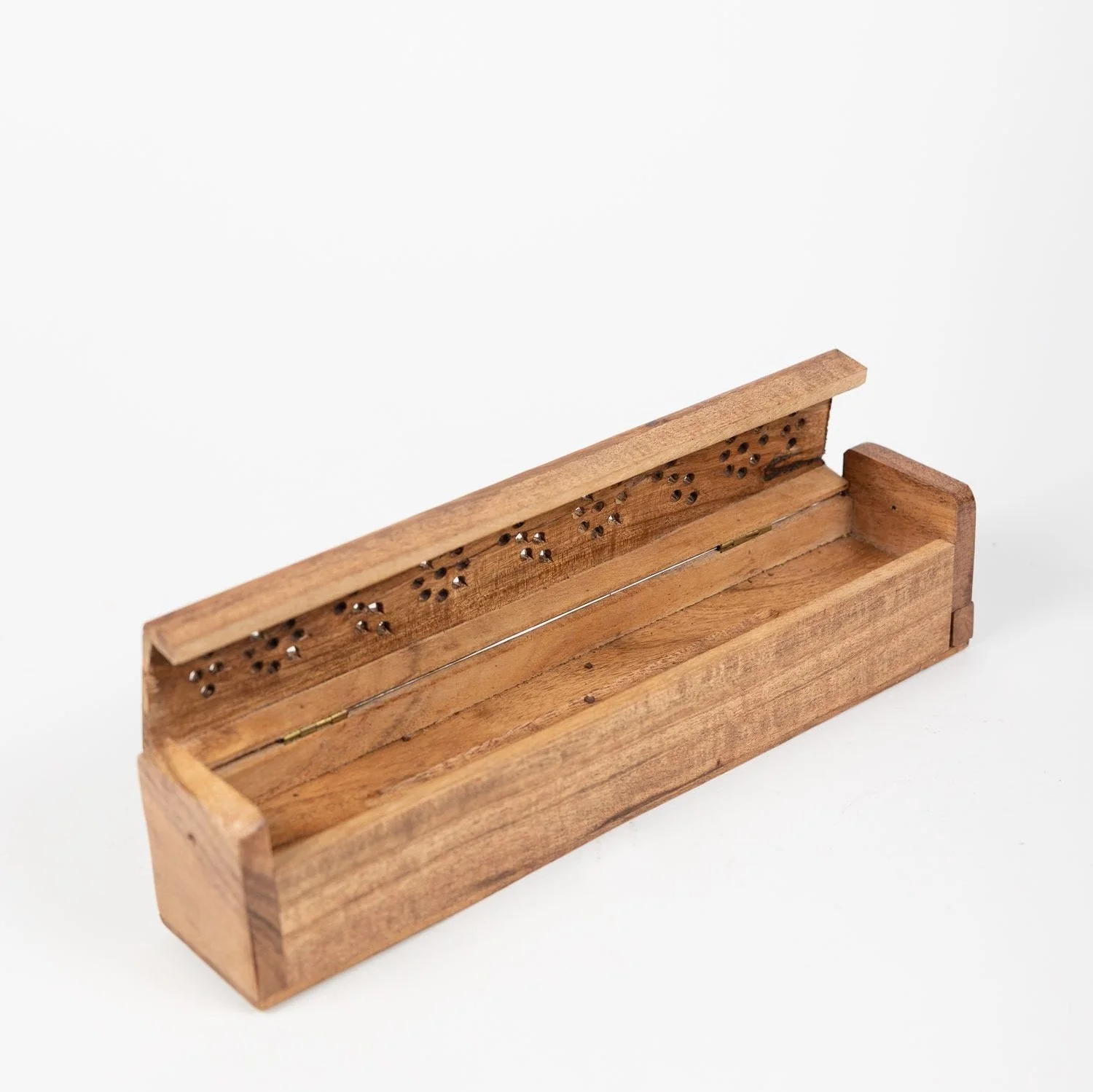 Acacia Wood Incense Box - Image 2