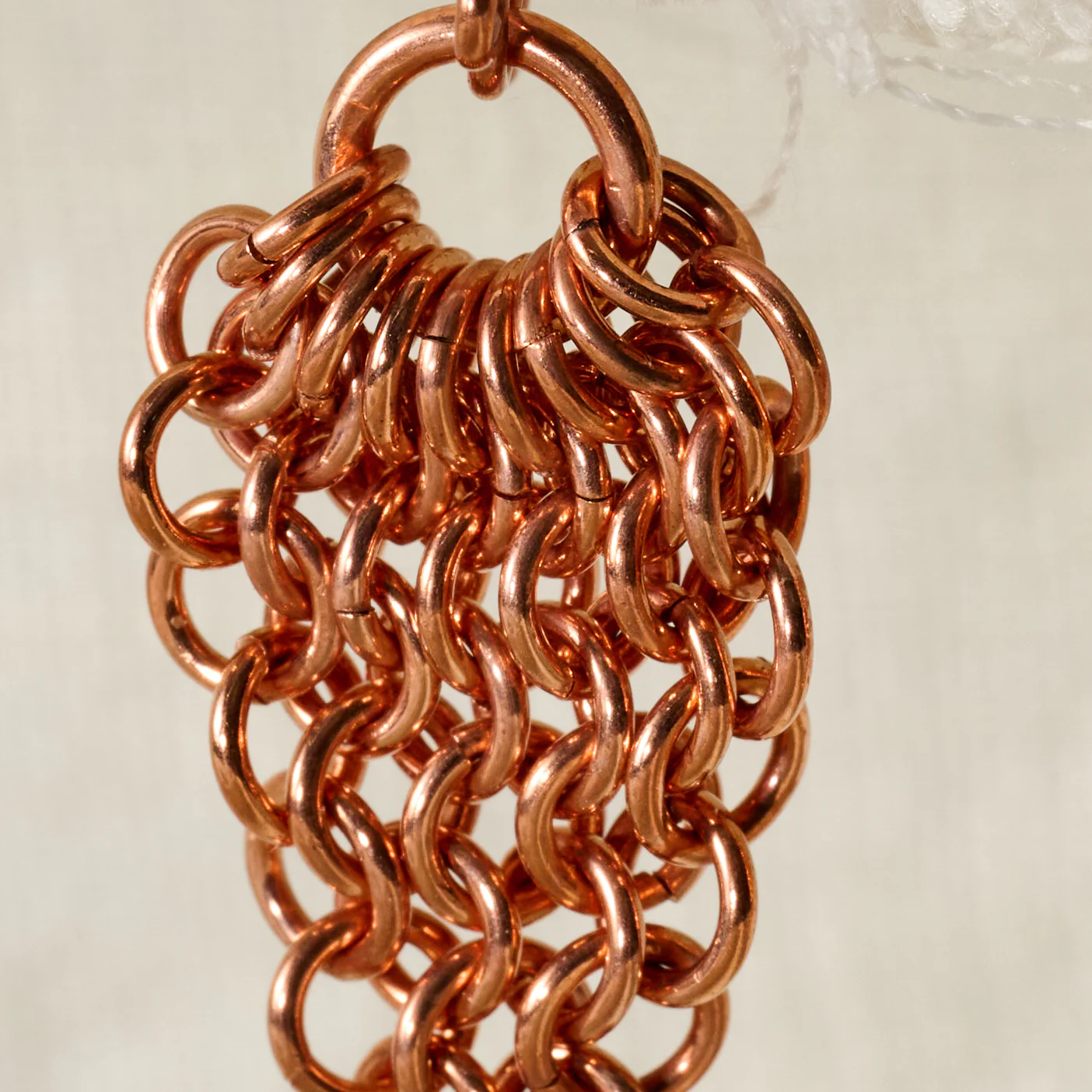 Alma Copper Waterfall Drop Earrings - Image 3