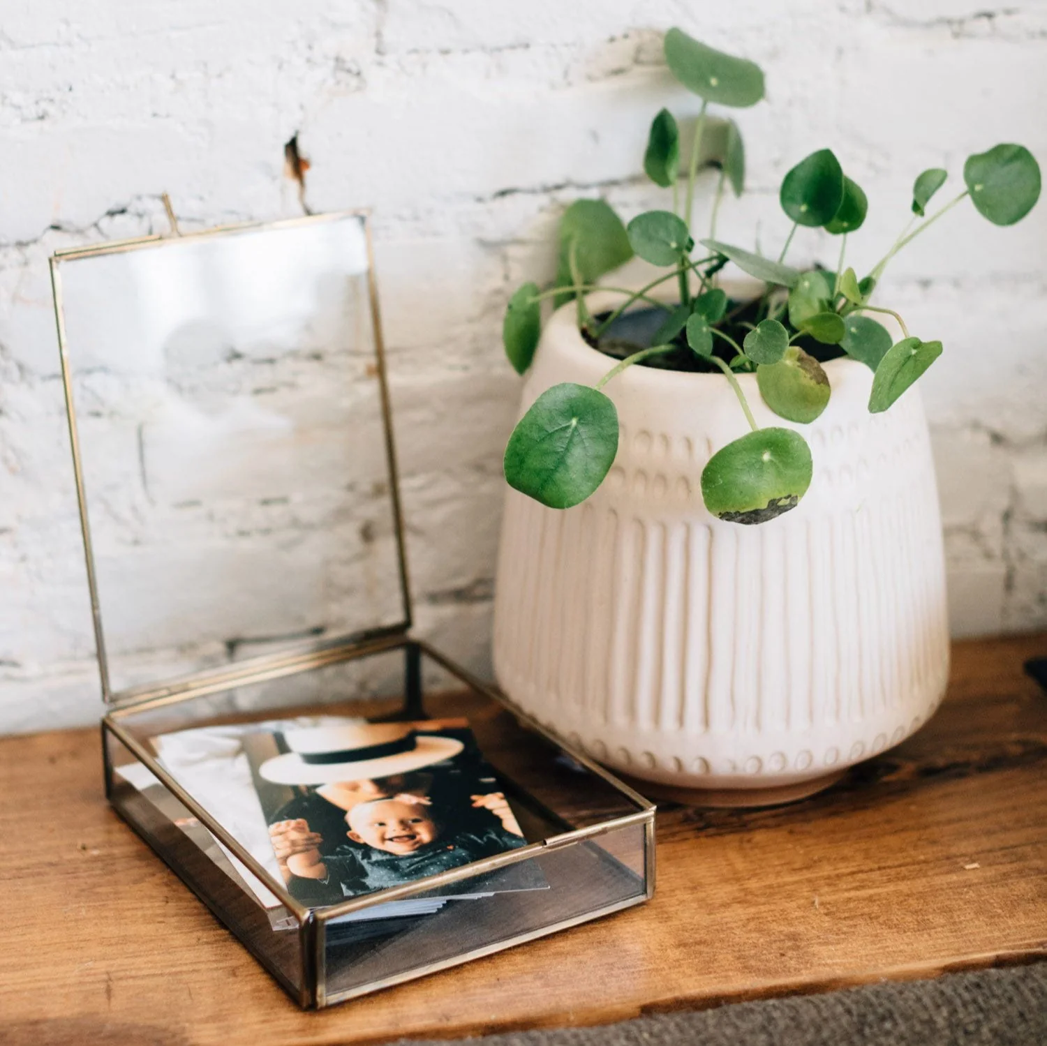 Antiqued Brass Keepsake Box - Image 4