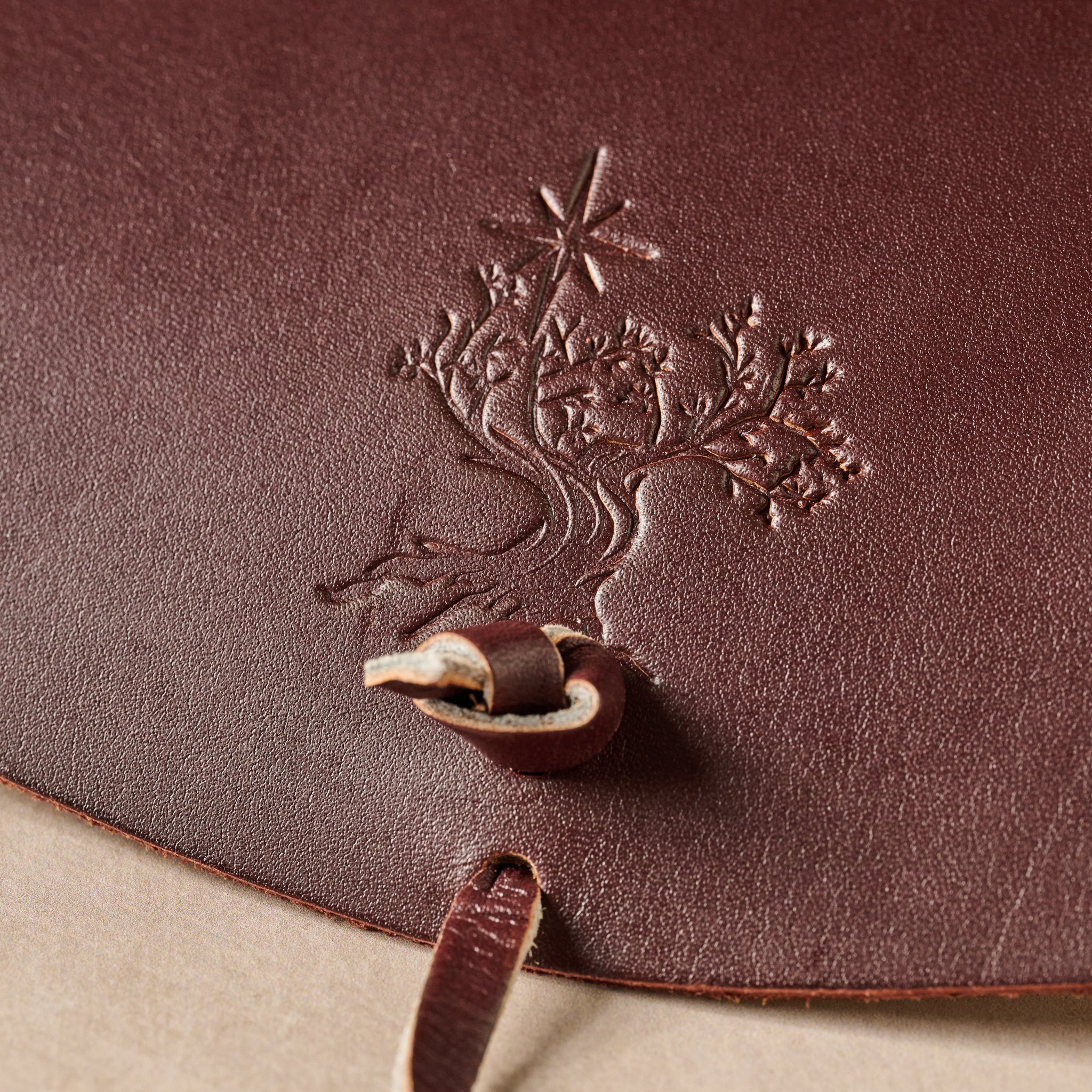Asif Leather & Olive Wood Eyeglass Case - Image 3