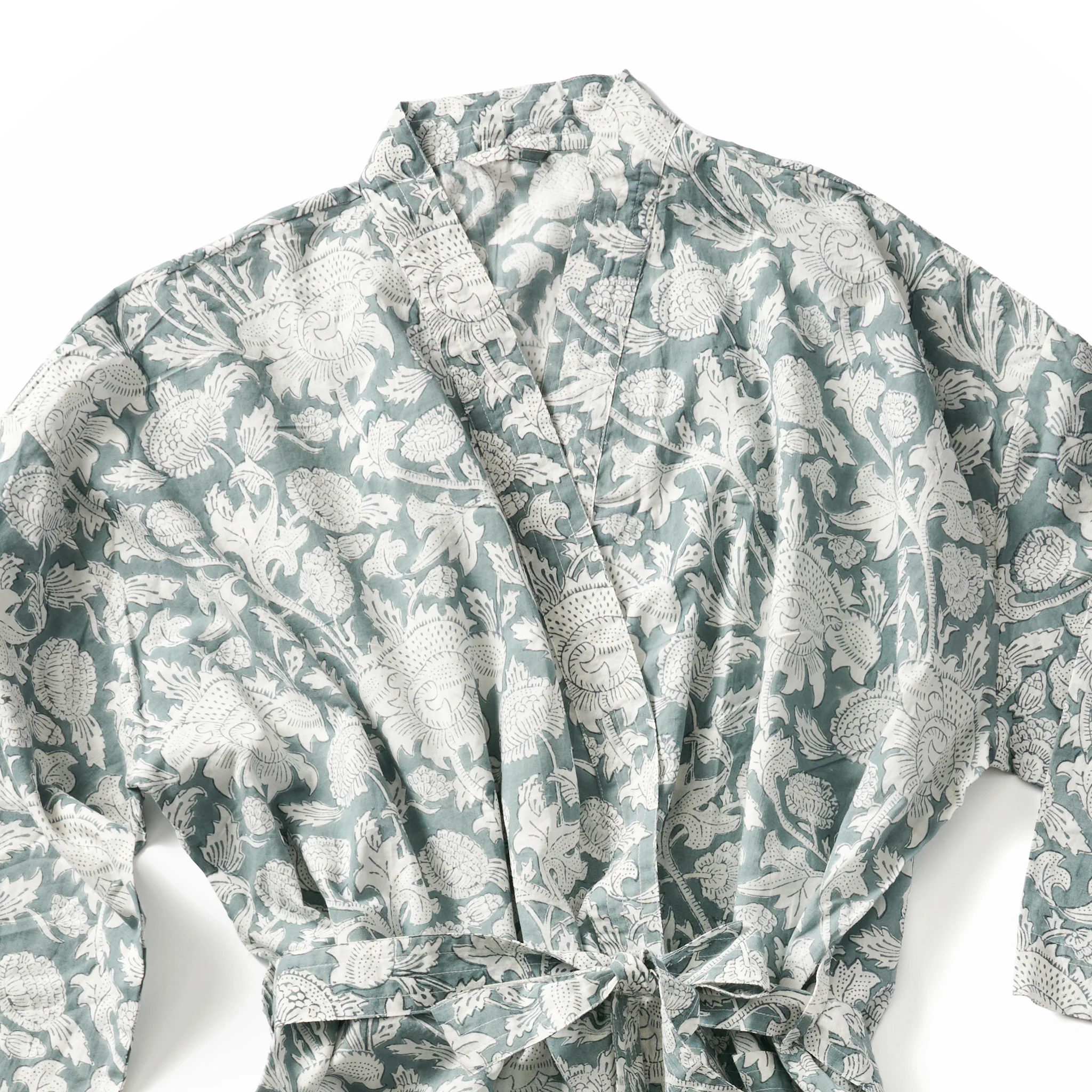 Avani Floral Block Print Robe - Image 4