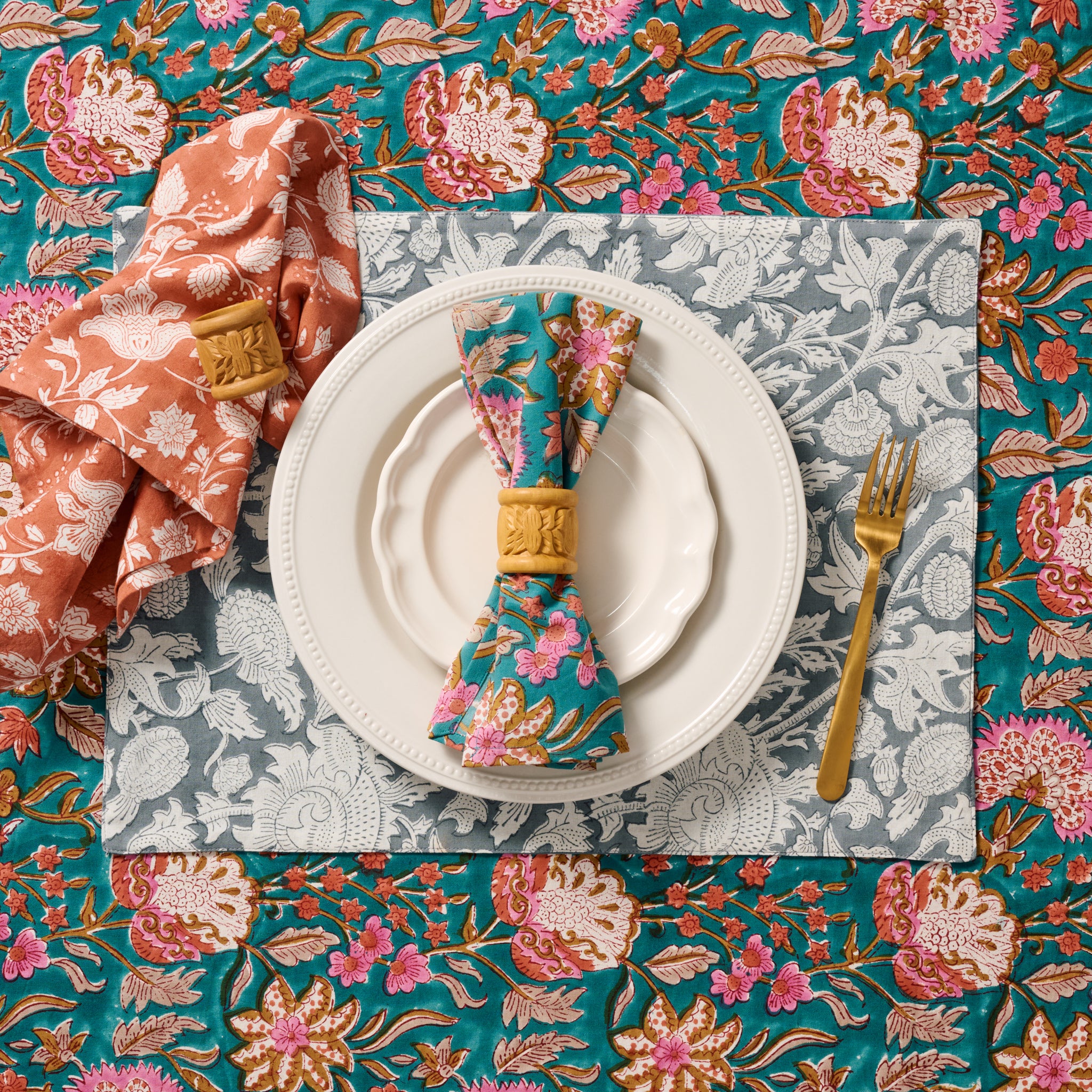 Baadal Blockprint Placemat - Image 2