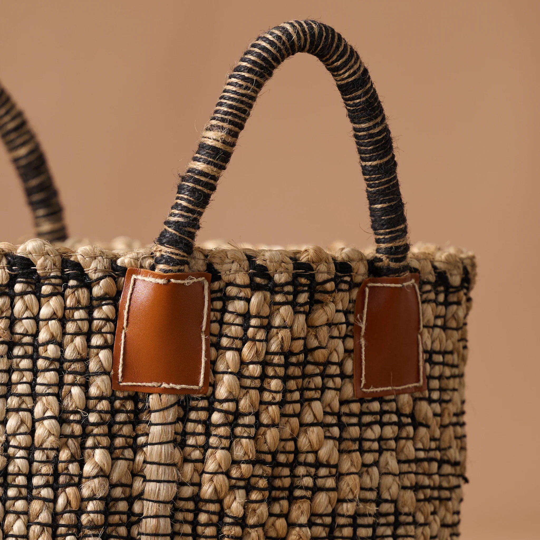 Bahana Handled Jute Basket 14" - Image 5
