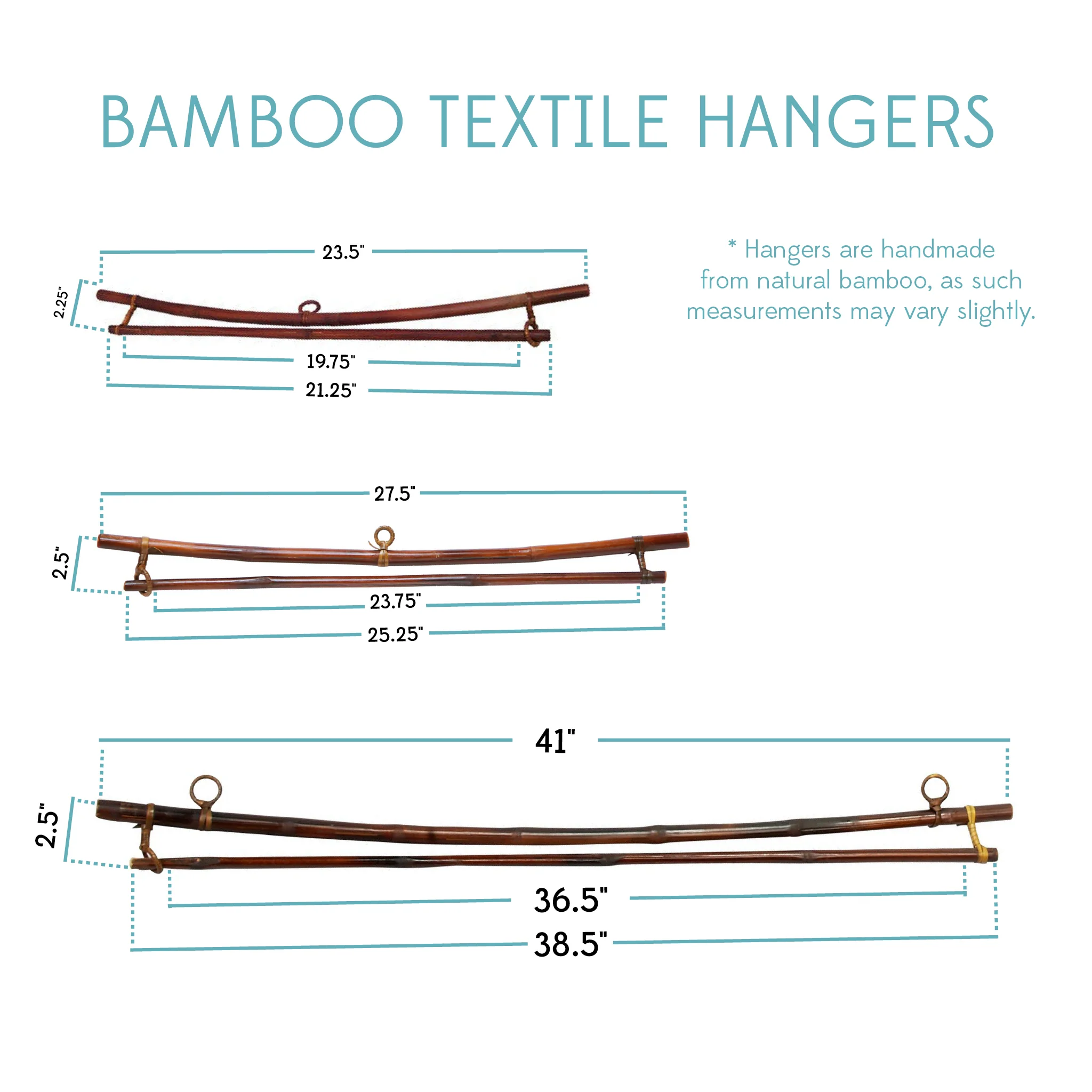 Bamboo Textile Hangers - Image 5