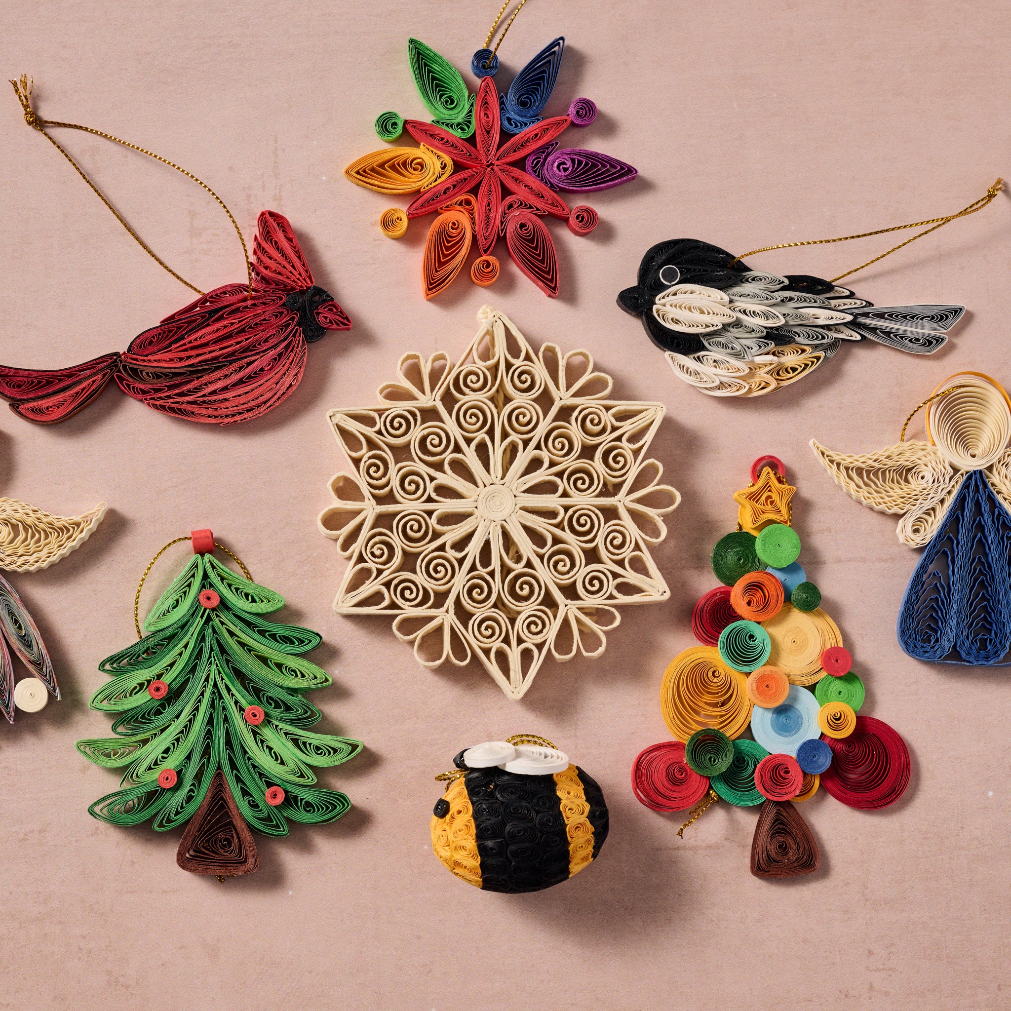 Banh Quilled Tree Ornament - Image 4