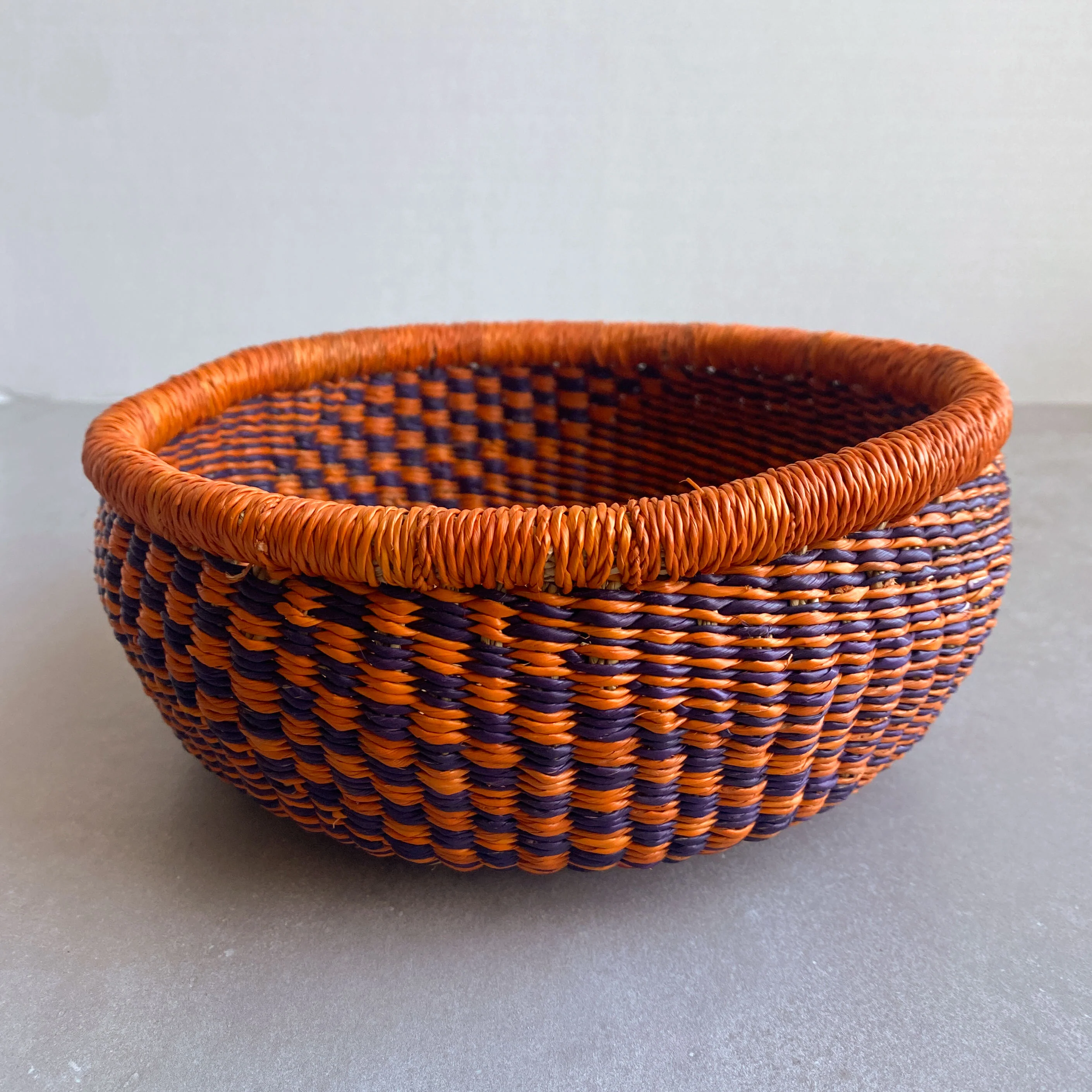 Round Bolga Basket - Image 4