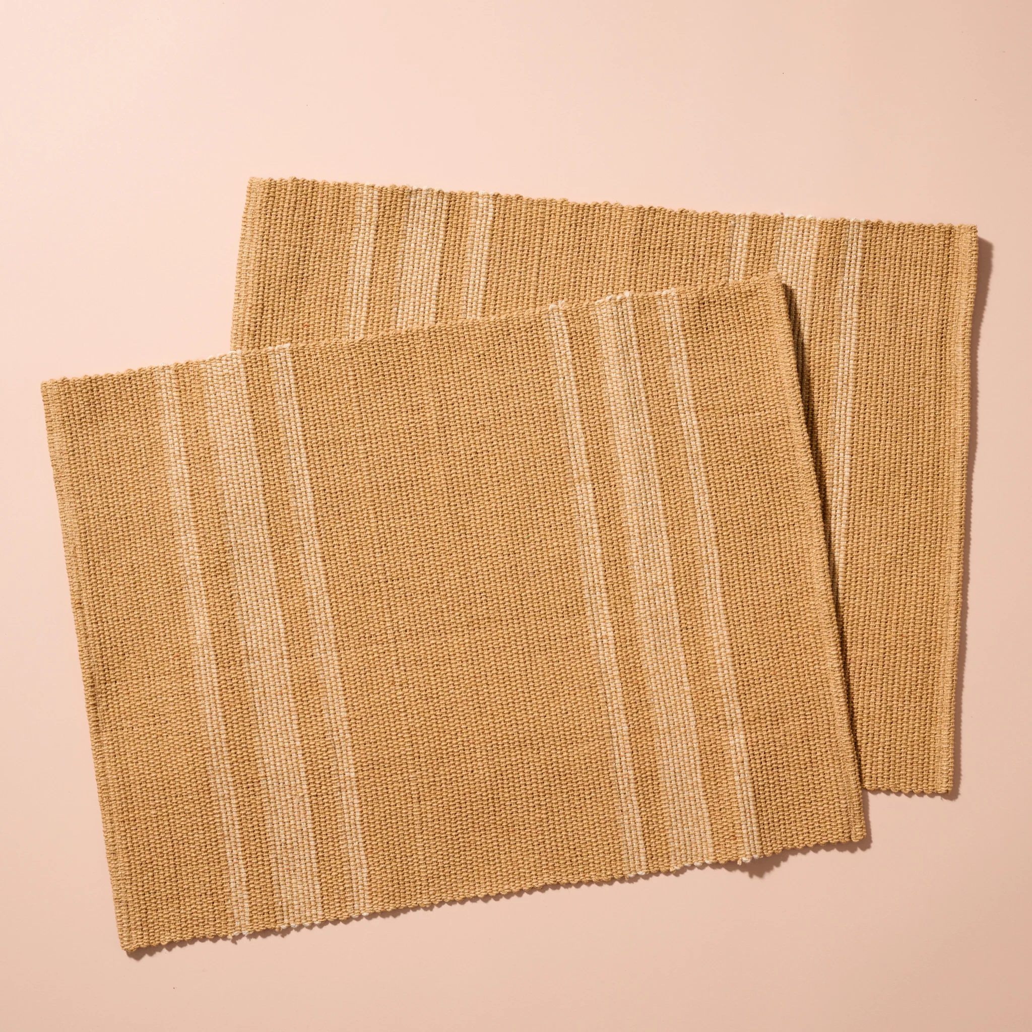 Beja Handloomed Cotton Set of 2 Placemats - Image 2