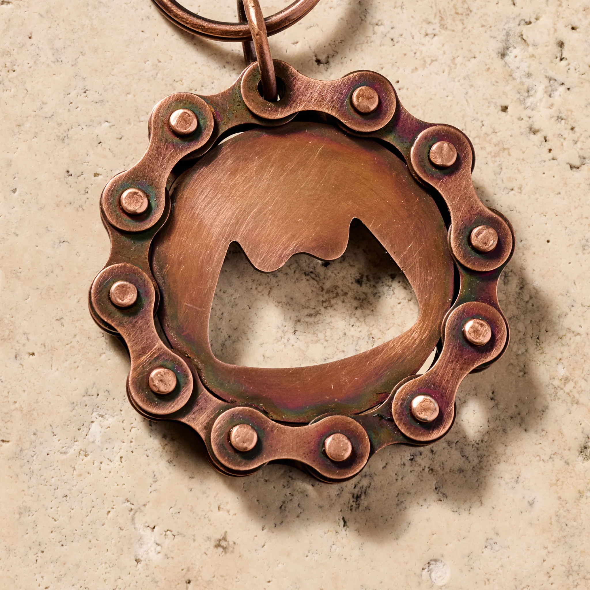 Bike Chain Bottle Opener Key Clasp - Image 3