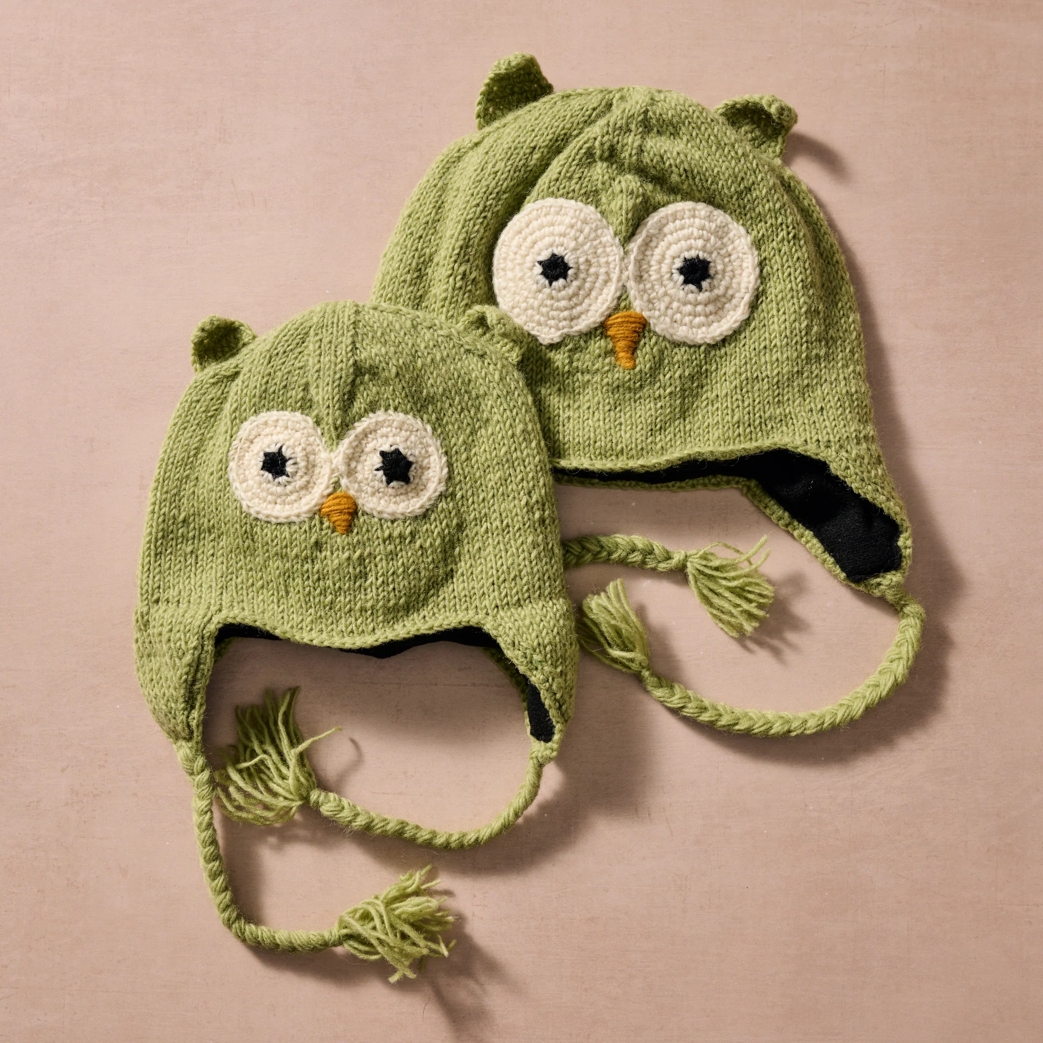 Bina Sage Owl Beanie - Adult - Image 2