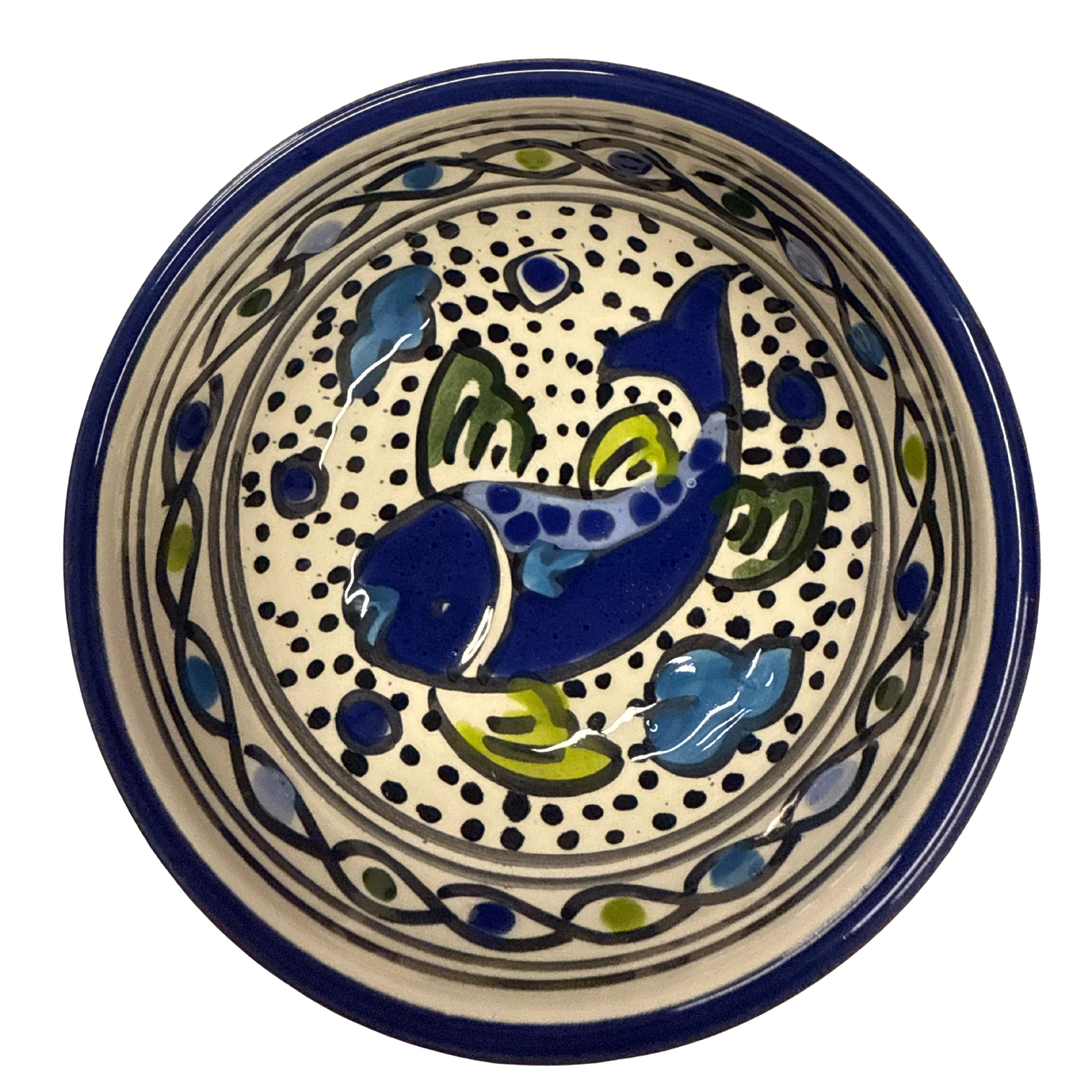 Hudu Blue Koi Bowl - Image 4