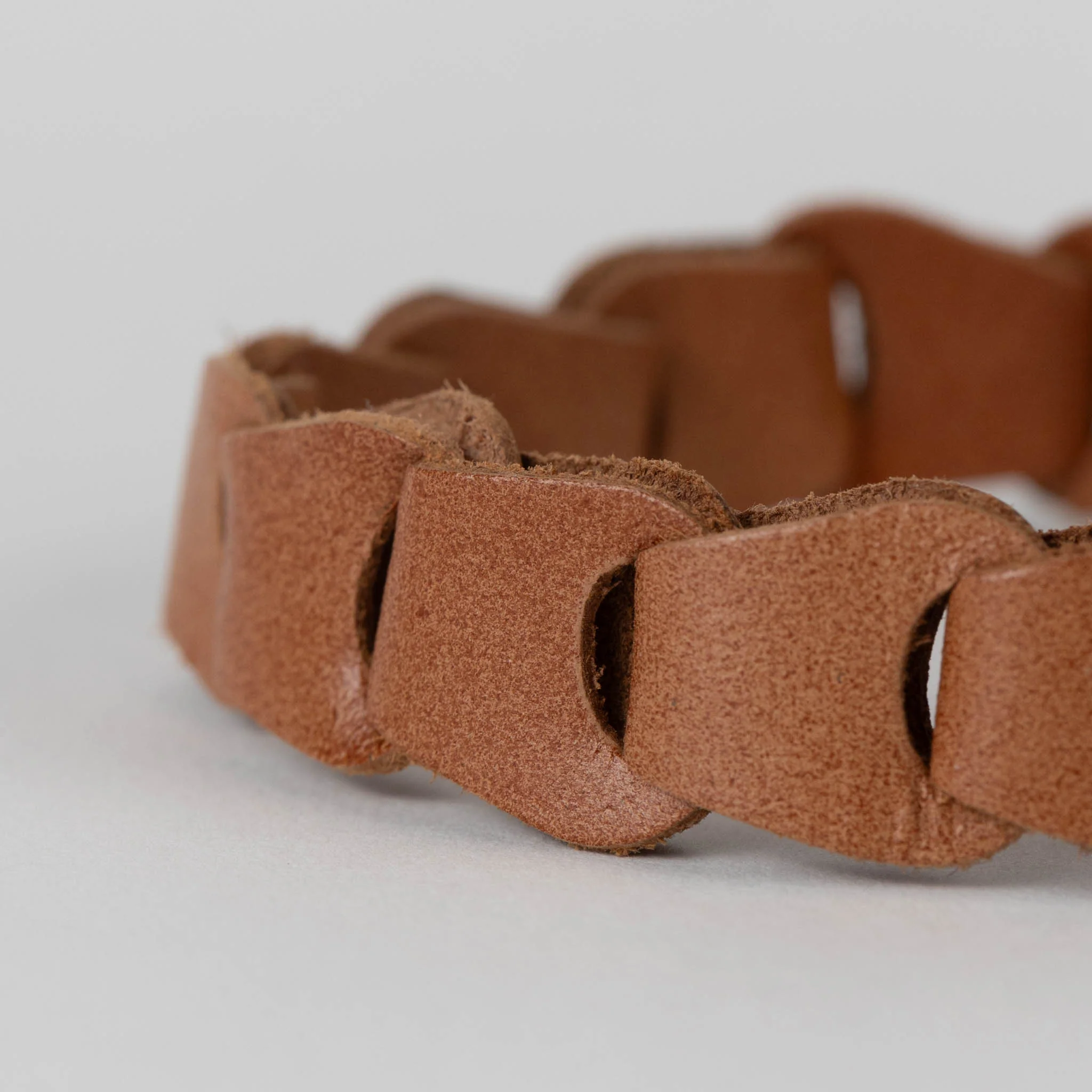 Buffalo Leather Cuff Bracelet - Image 2