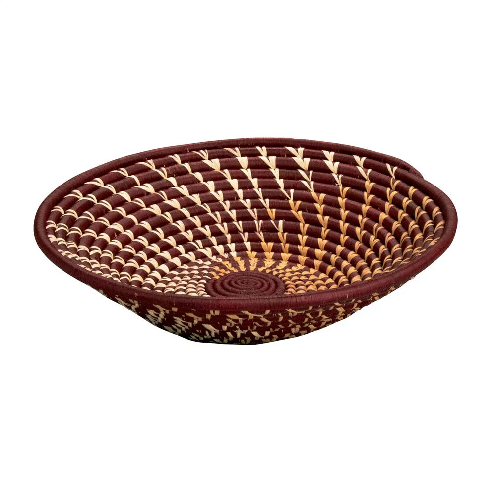 Burgundy Twist basket - Image 3