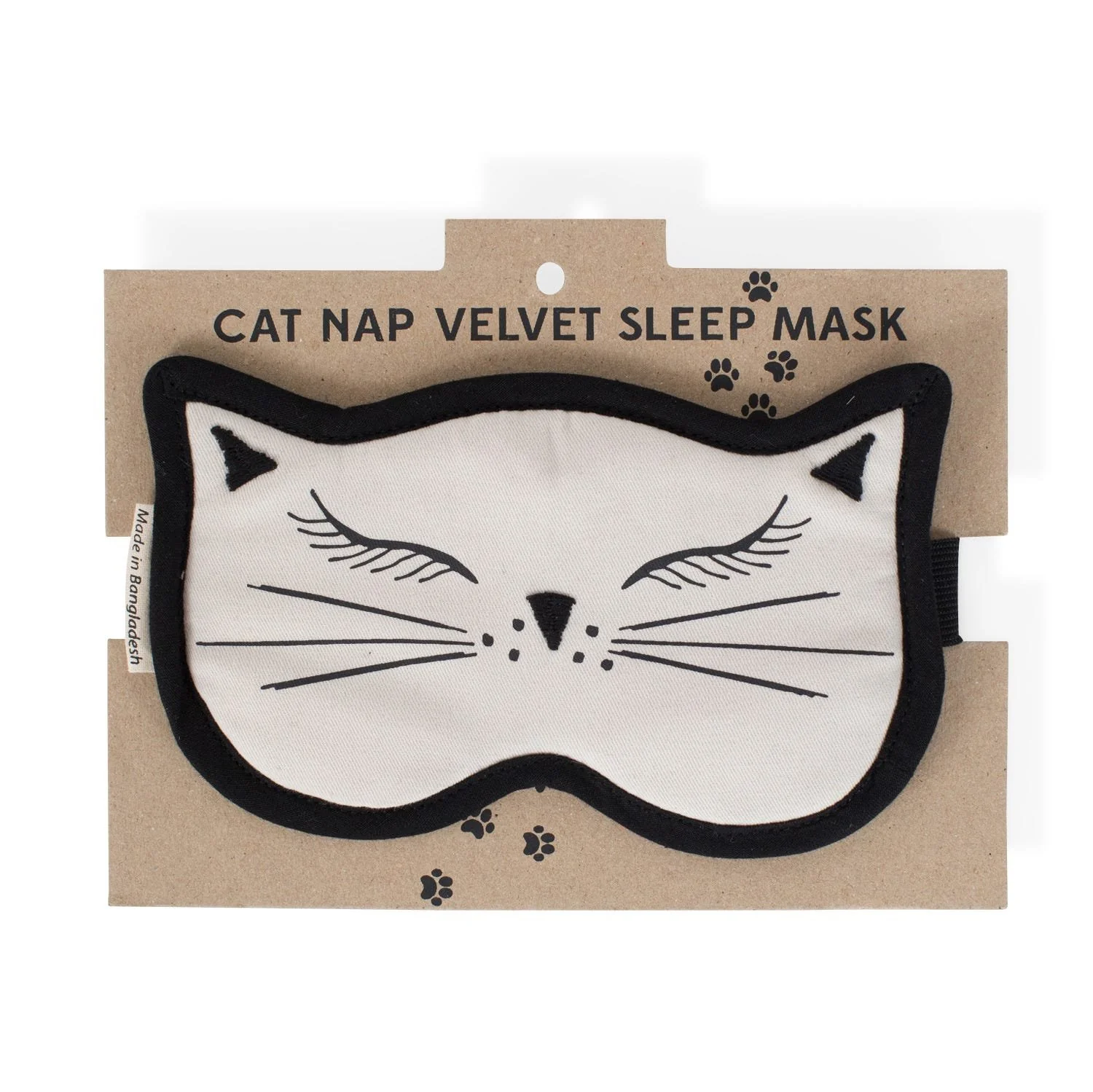 Cat Nap Velvet Sleep Mask - Image 4