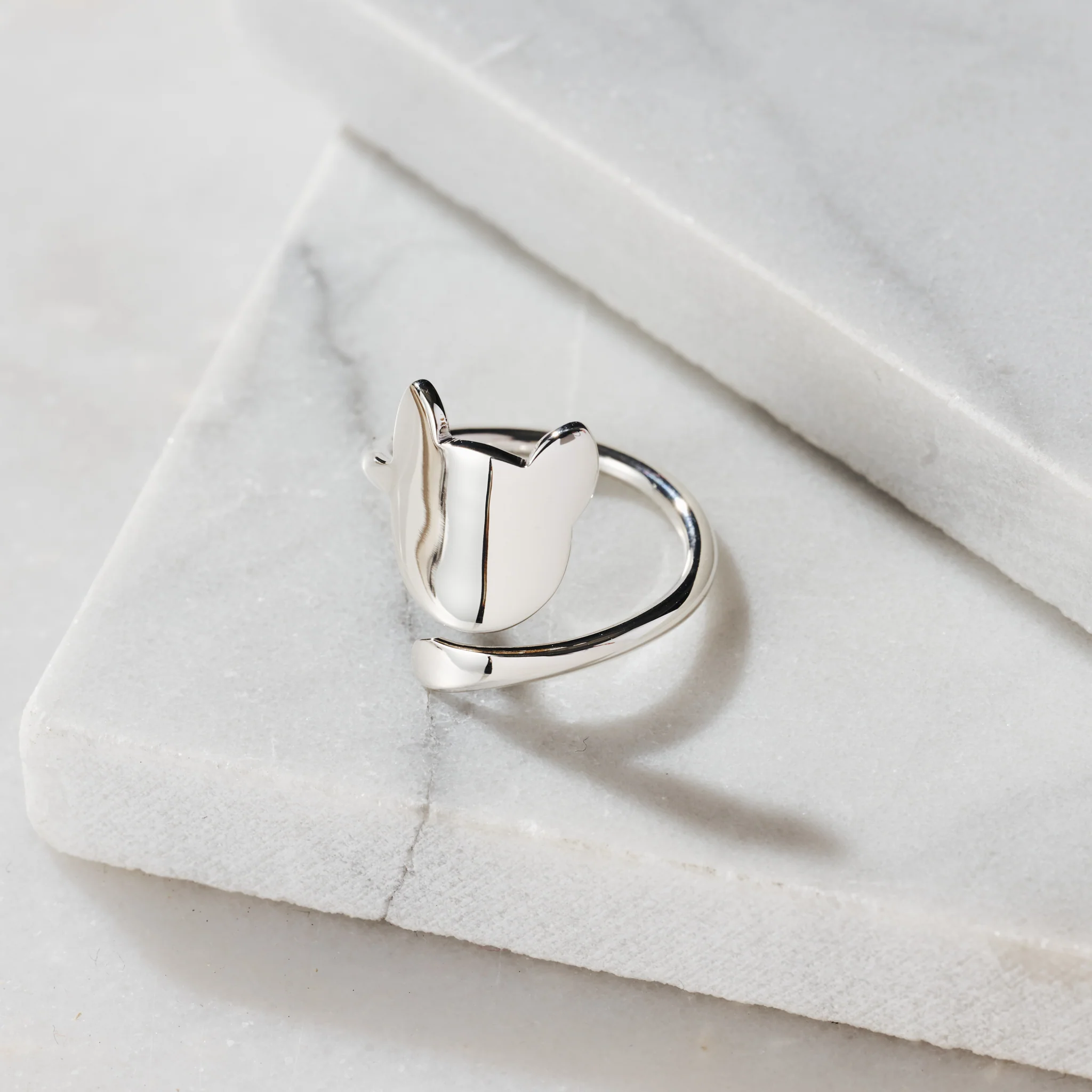 Cat Tails Sterling Silver Ring - Image 3