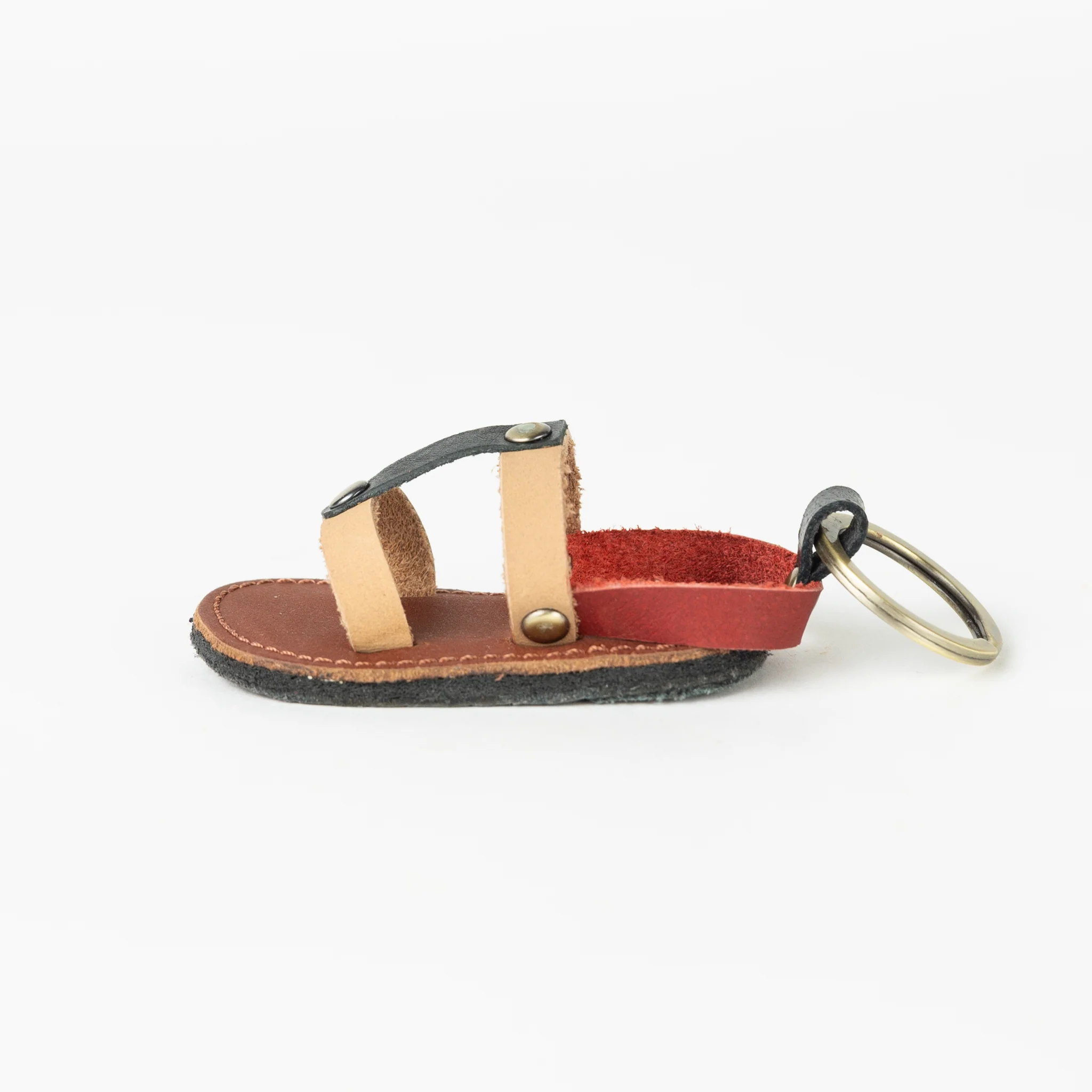 Chappal Mini Sandal Leather Keychain - Image 4