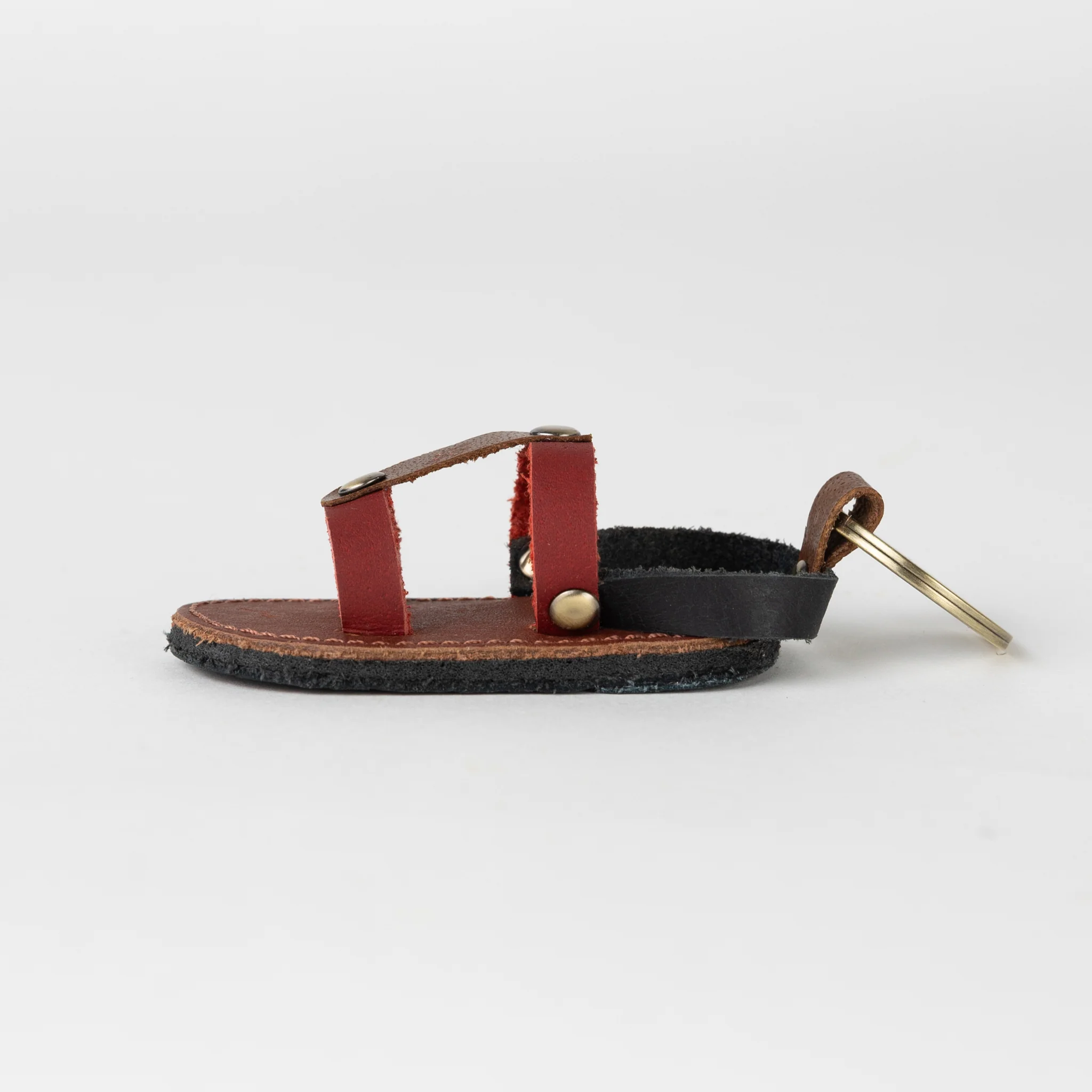 Chappal Mini Sandal Leather Keychain - Image 5