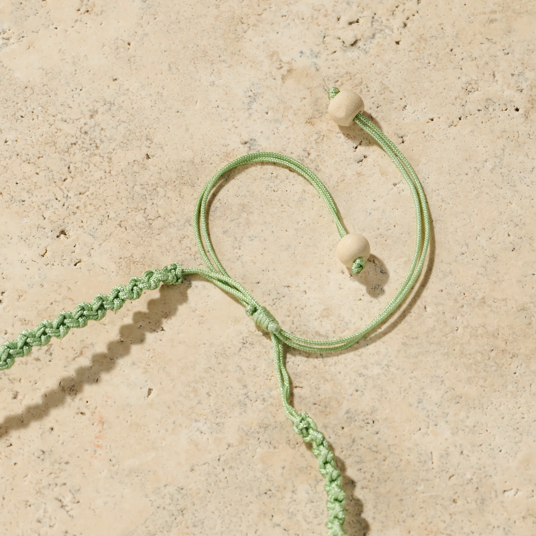 Chhaya Macrame and Bone Necklace - Image 3