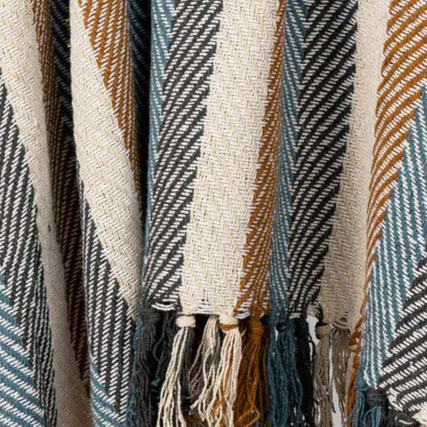 Choolha Winter Stripe Blanket - Image 4