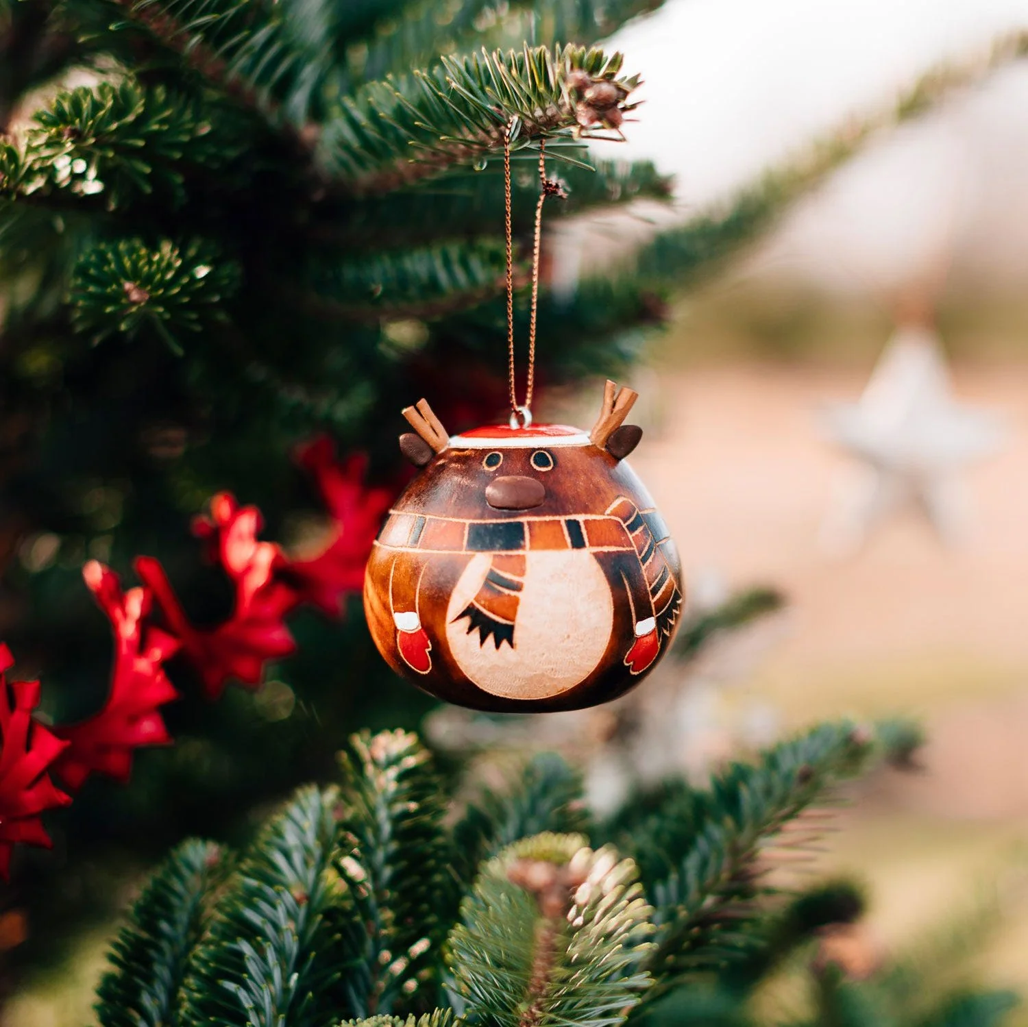 Christmas Hat Gourd Ornament - Image 4