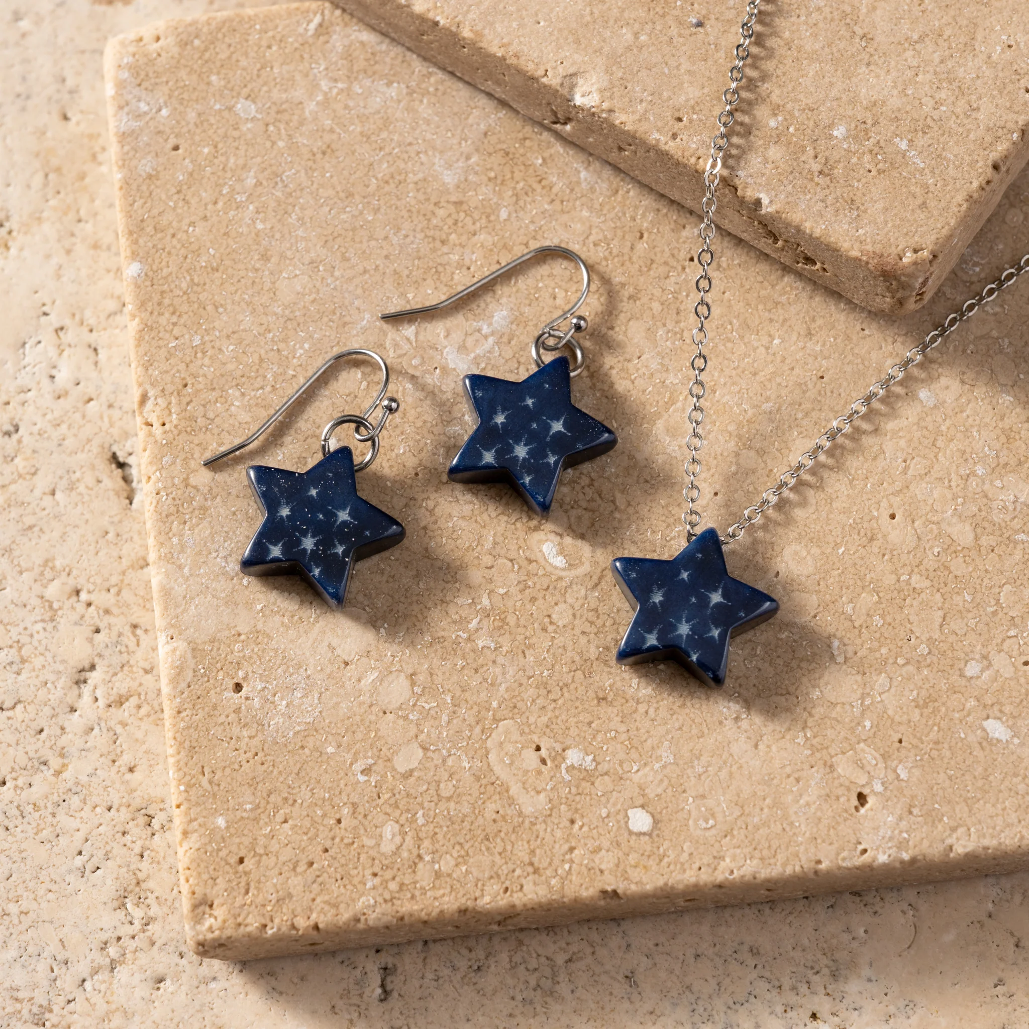 Costera Tagua Nut Star Necklace - Image 3