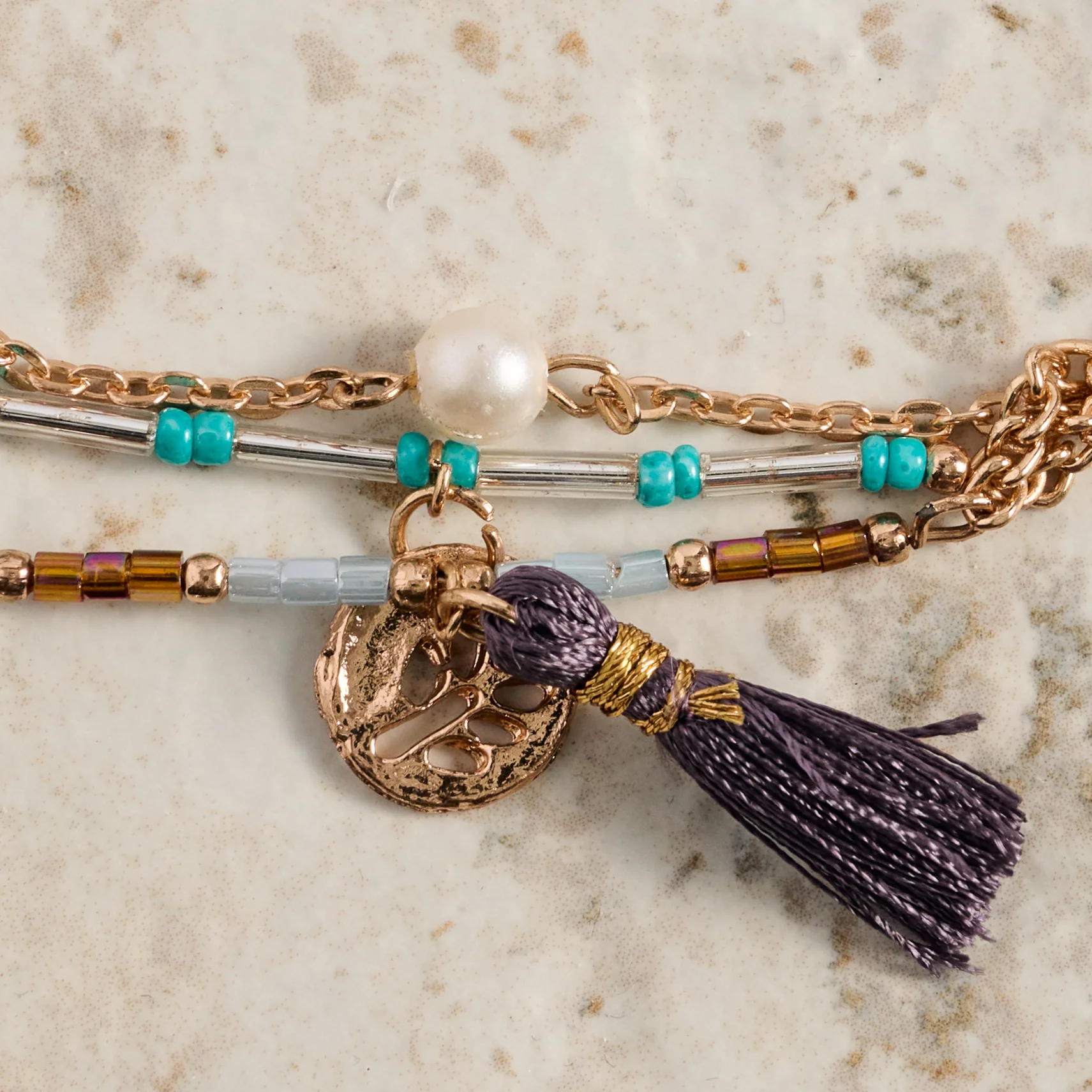 Darsha Multi Strand Bracelet - Image 3