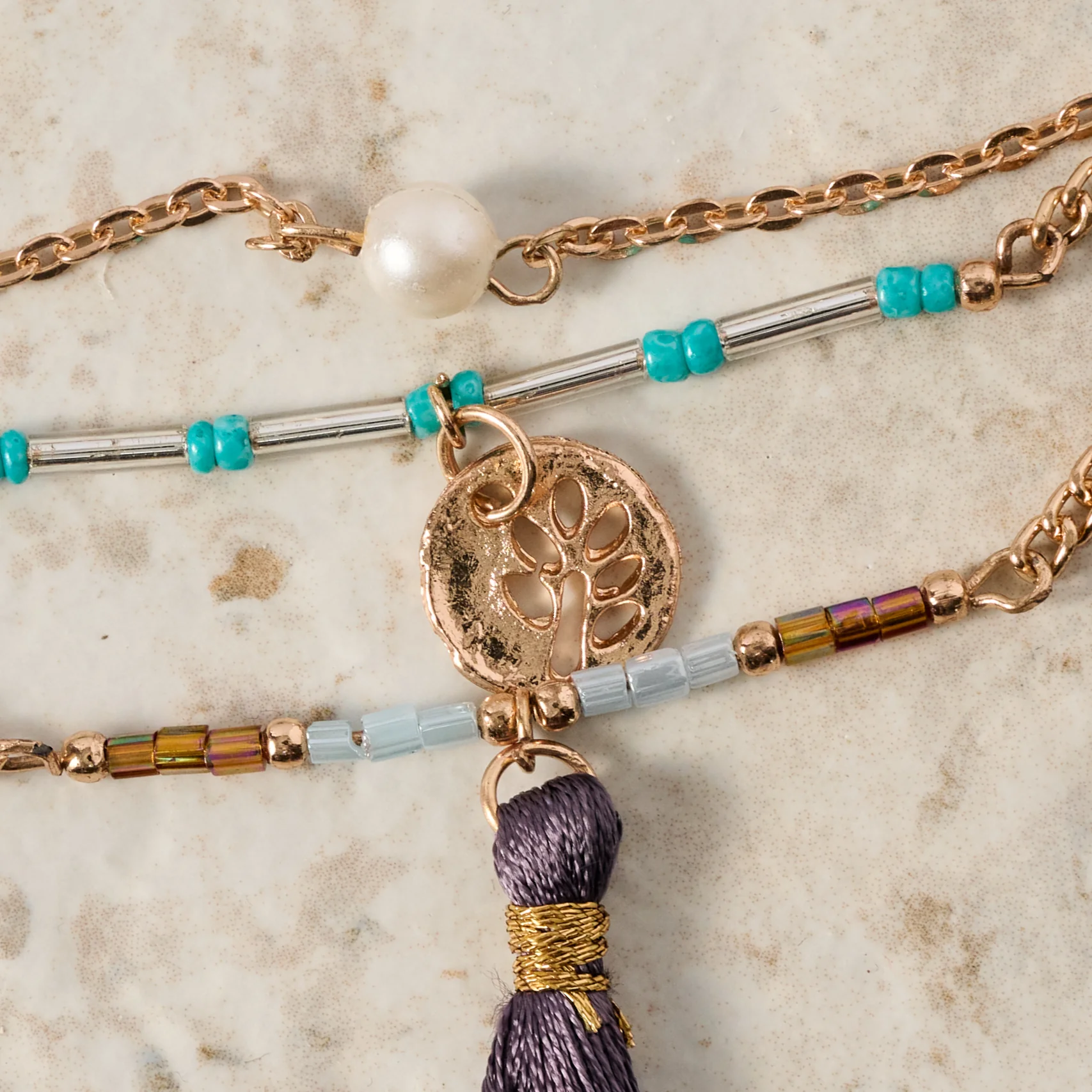 Darsha Multi Strand Bracelet - Image 4