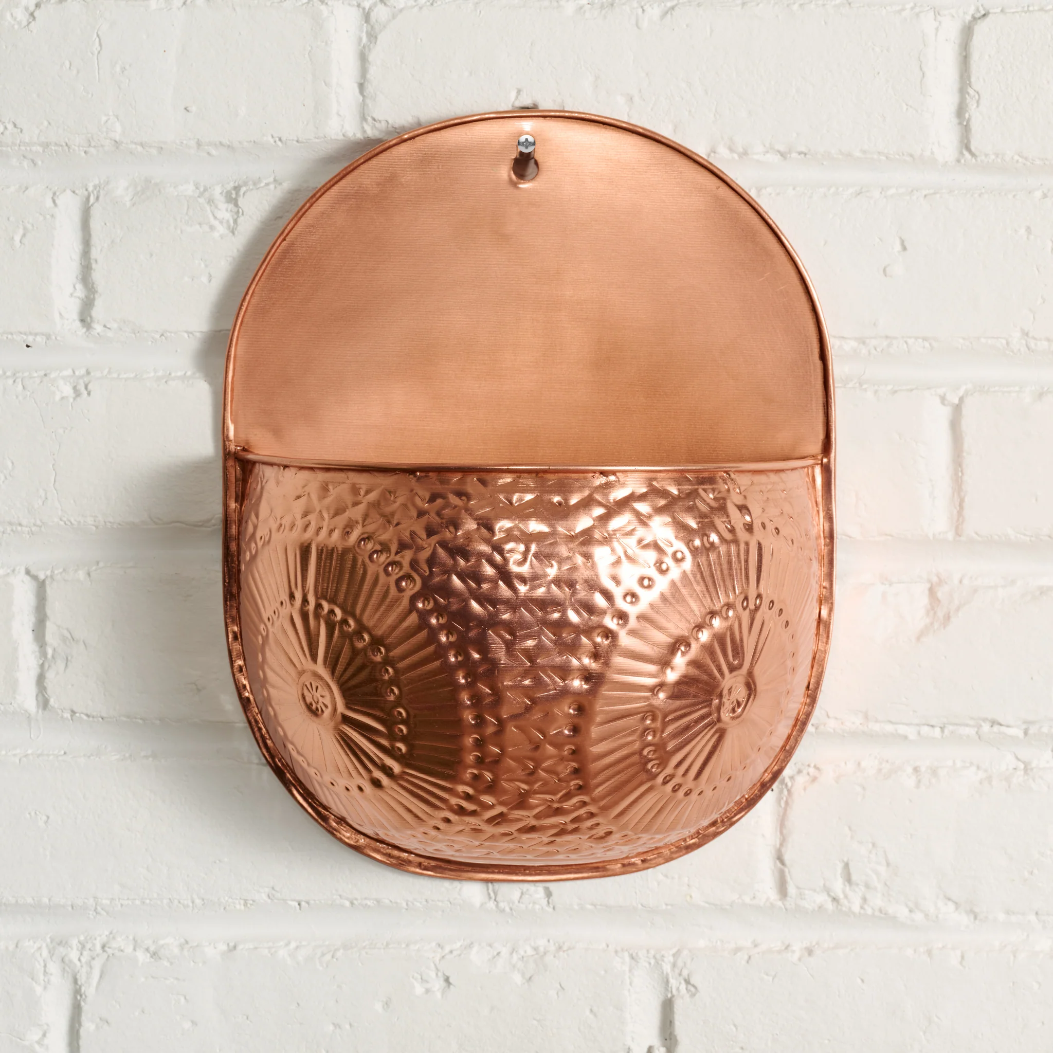 Dekhava Embossed Wall Planter