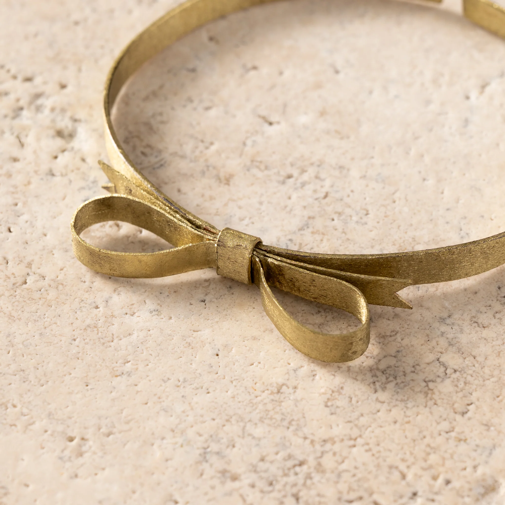 Dorada Bronze Bow Bracelet - Image 4