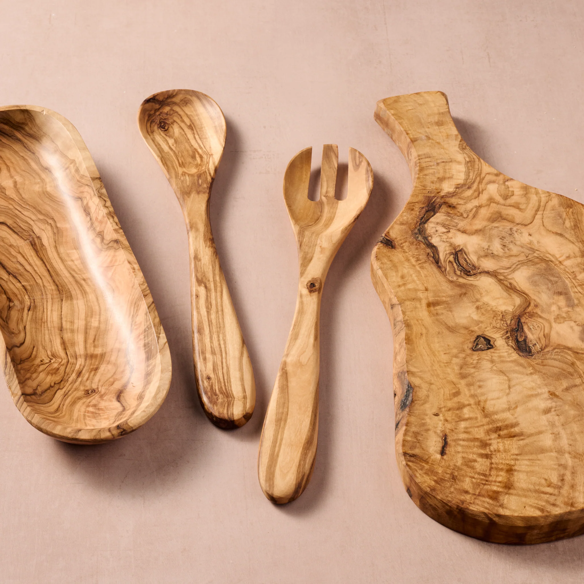 Elia Olive Wood Charcuterie Board - Image 5