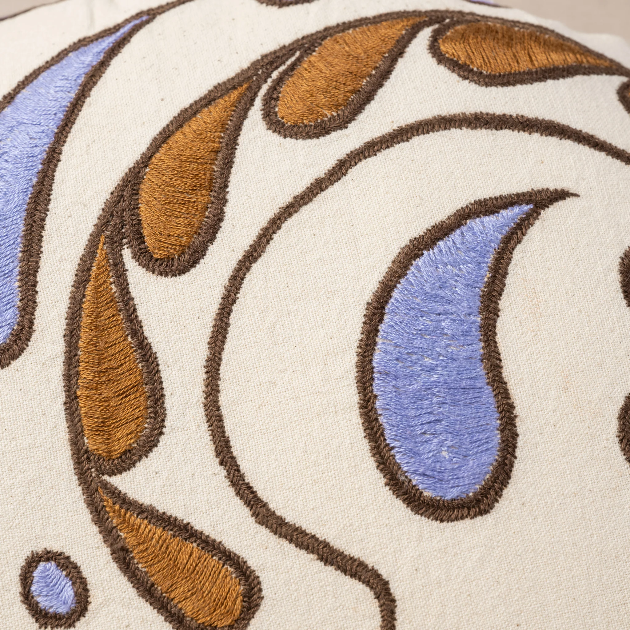 Embroidered Cat Pillow Cover - Image 5