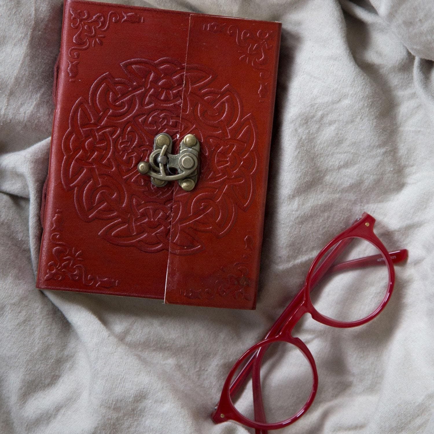 Endless Knot Leather Journal - Image 3