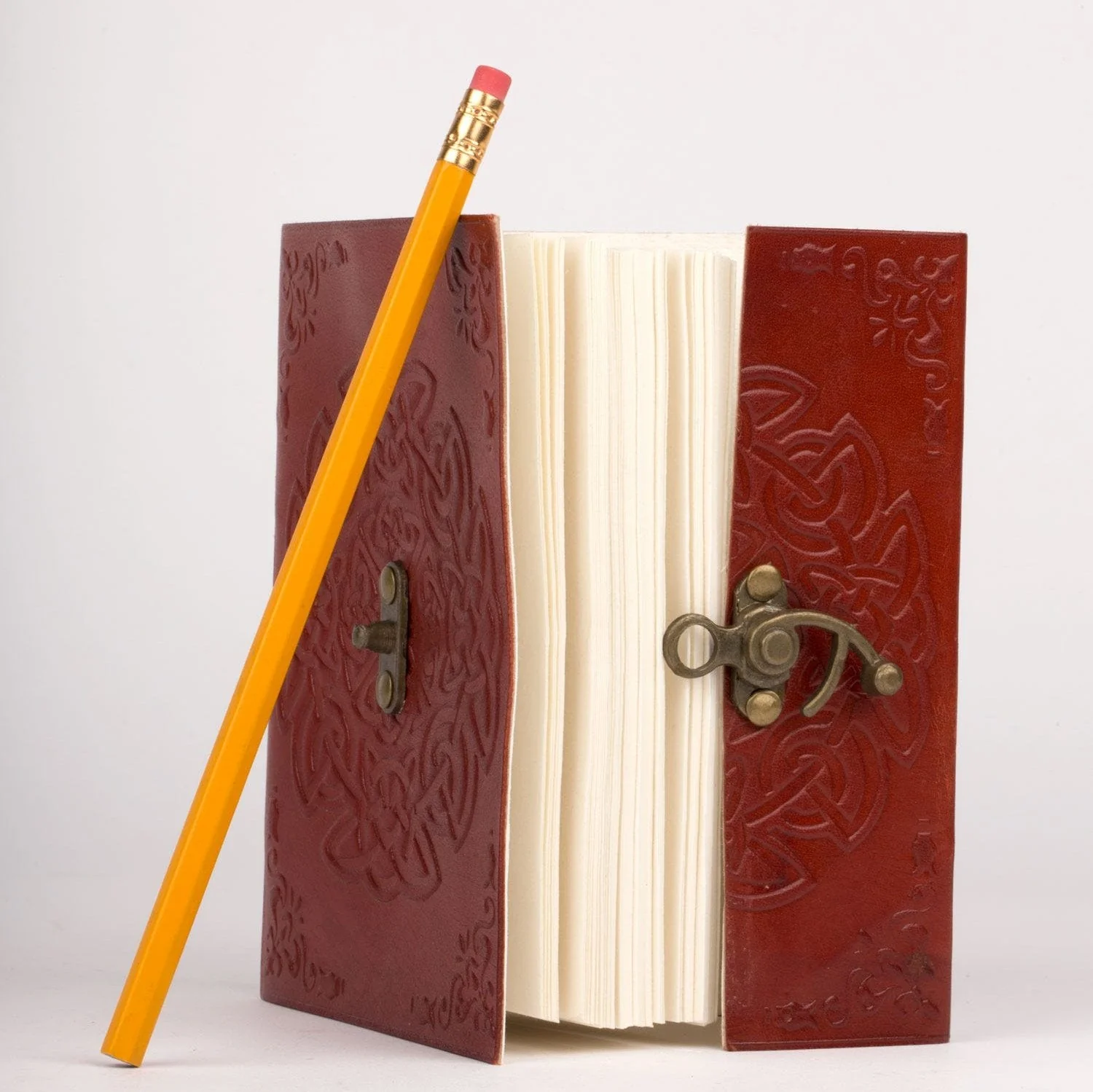 Endless Knot Leather Journal - Image 5