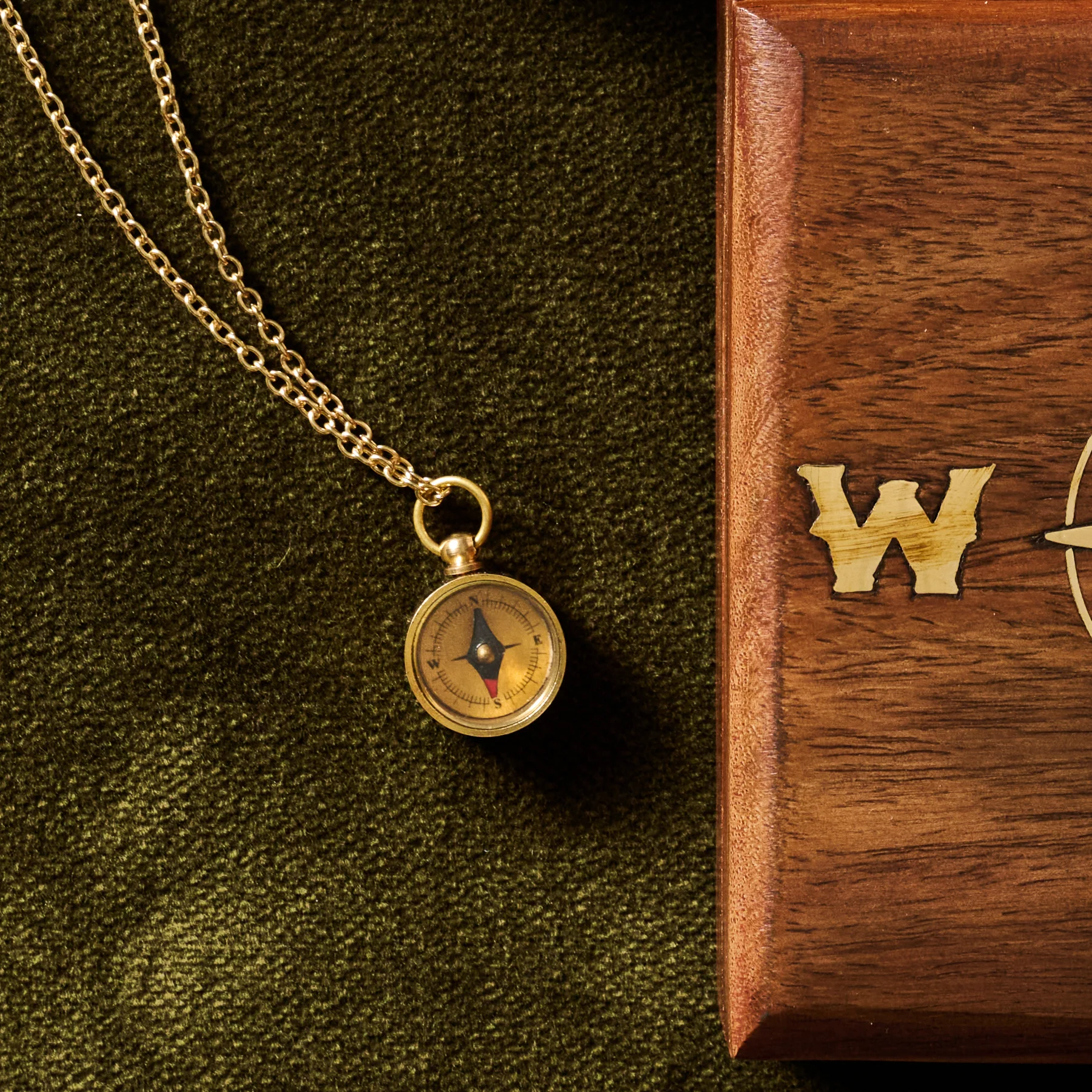 Find Your Way Compass Necklace - Image 2