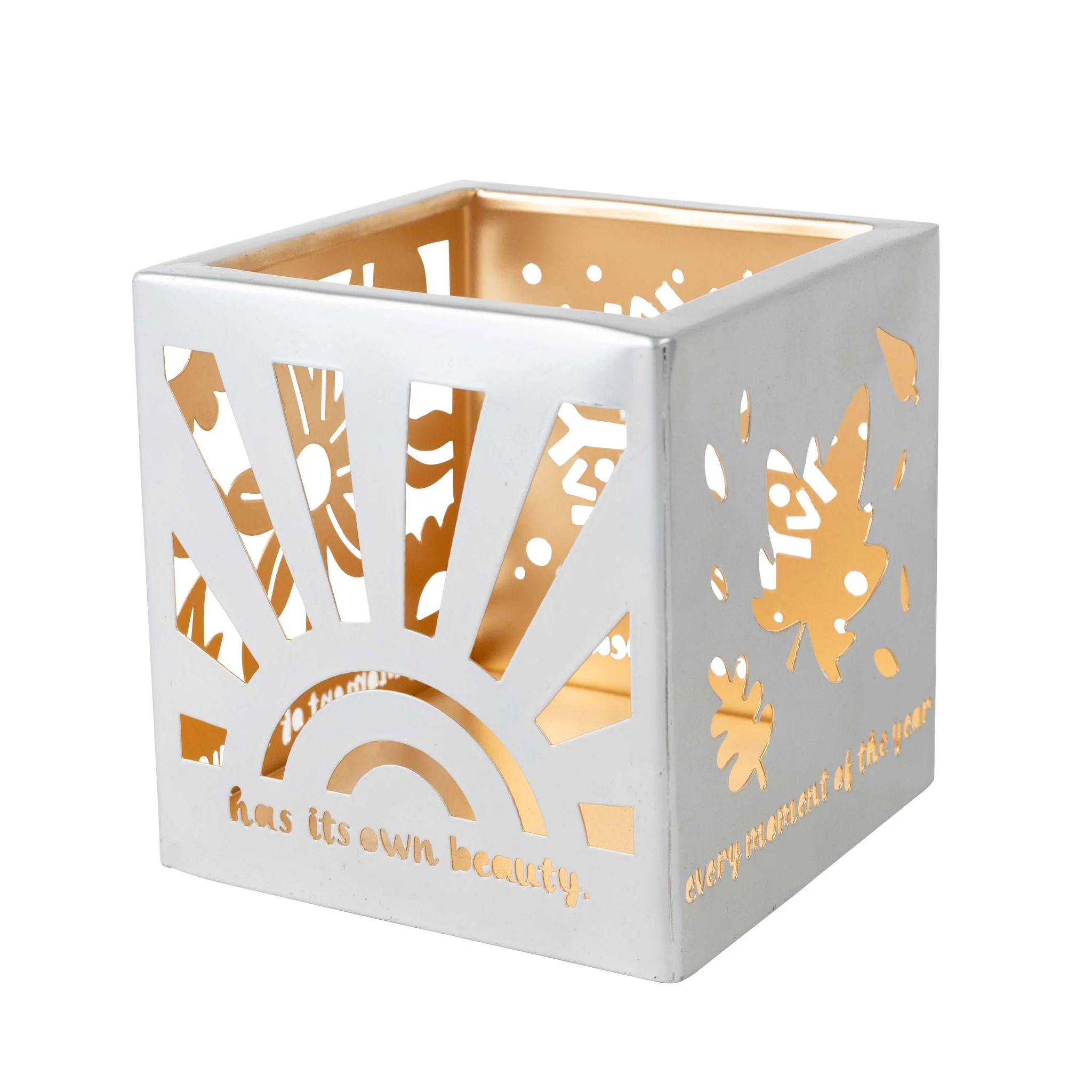 Four Seasons Cube Candleholder - Image 5