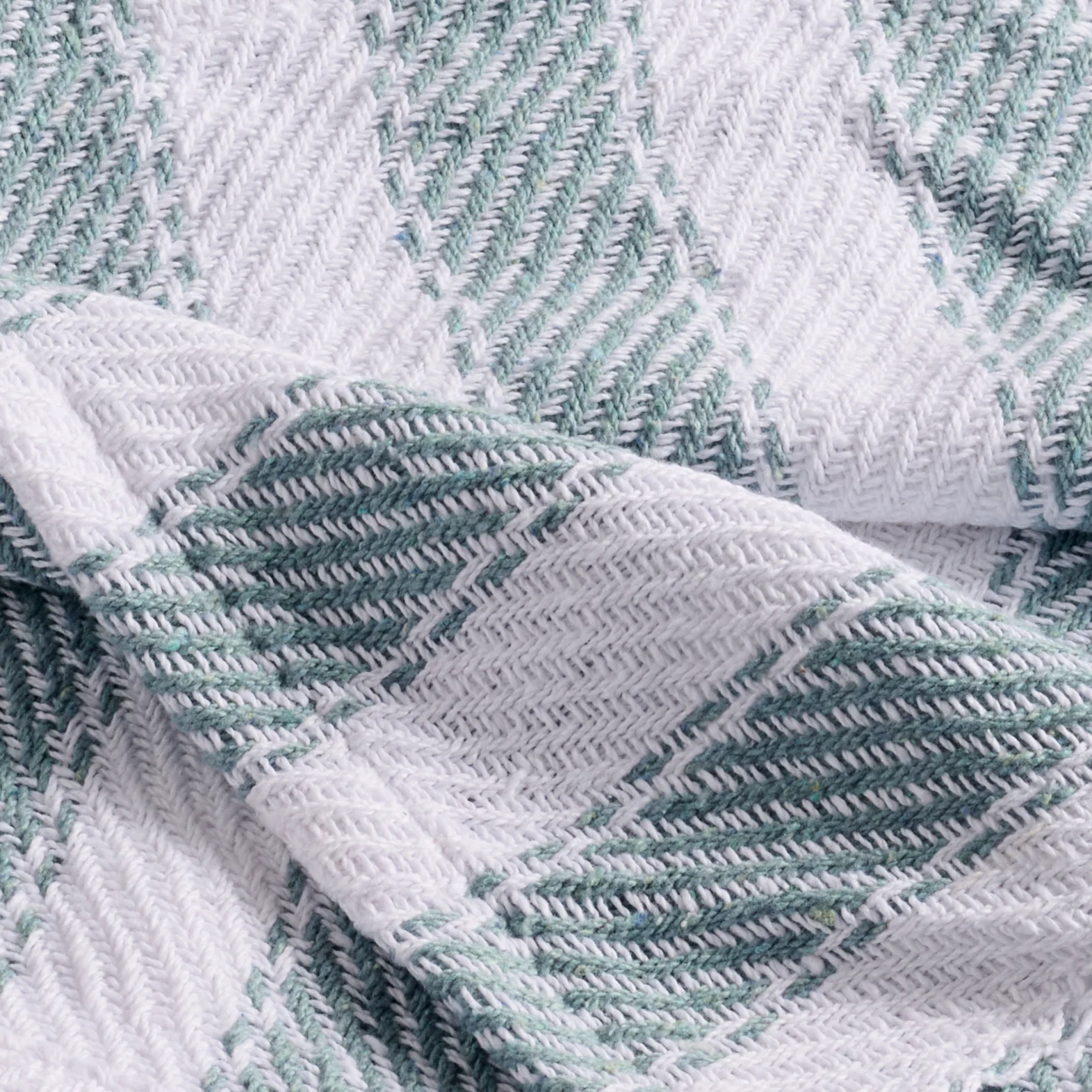 Garmee Upcycled Cotton Beach Blanket - Blue - Image 3