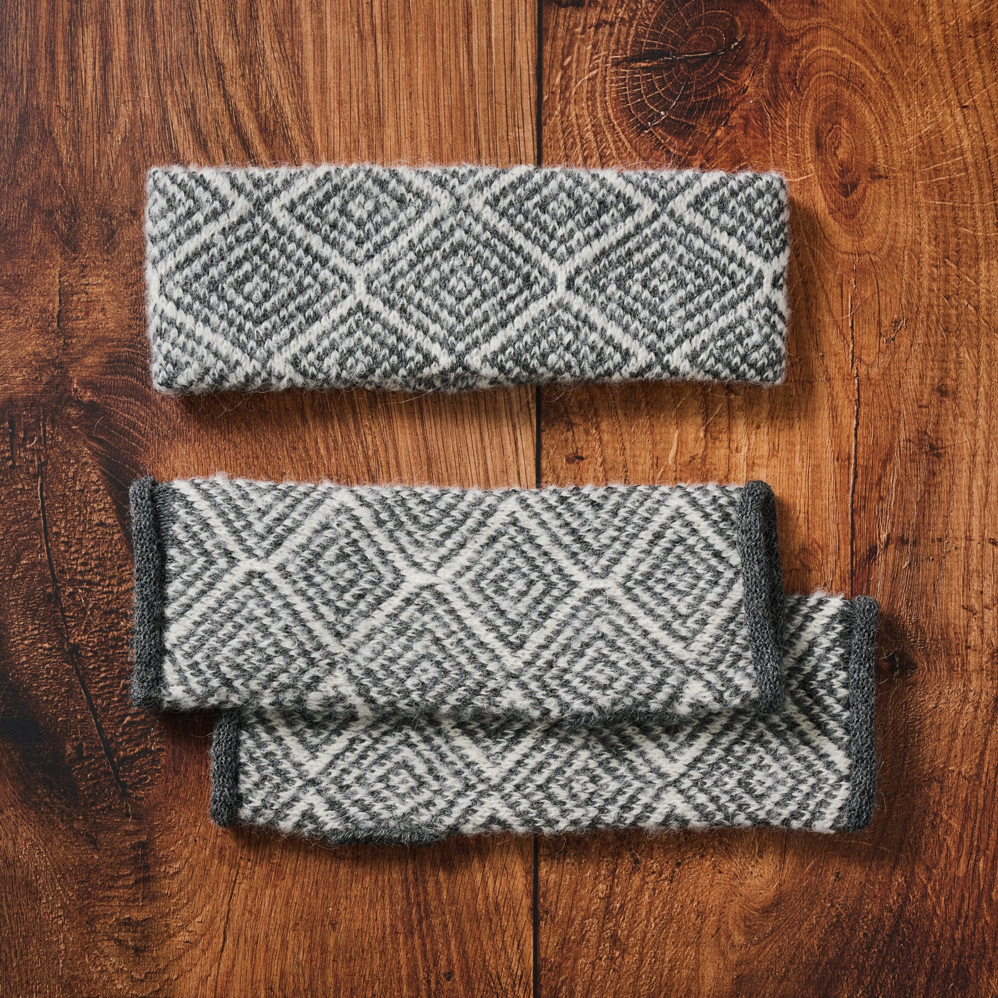 Geometric Alpaca Wool Headband - Image 5