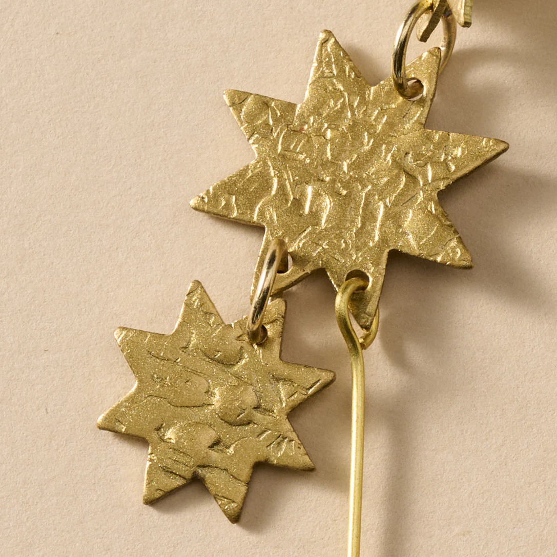 Girana Star Shower Post Earrings - Image 4