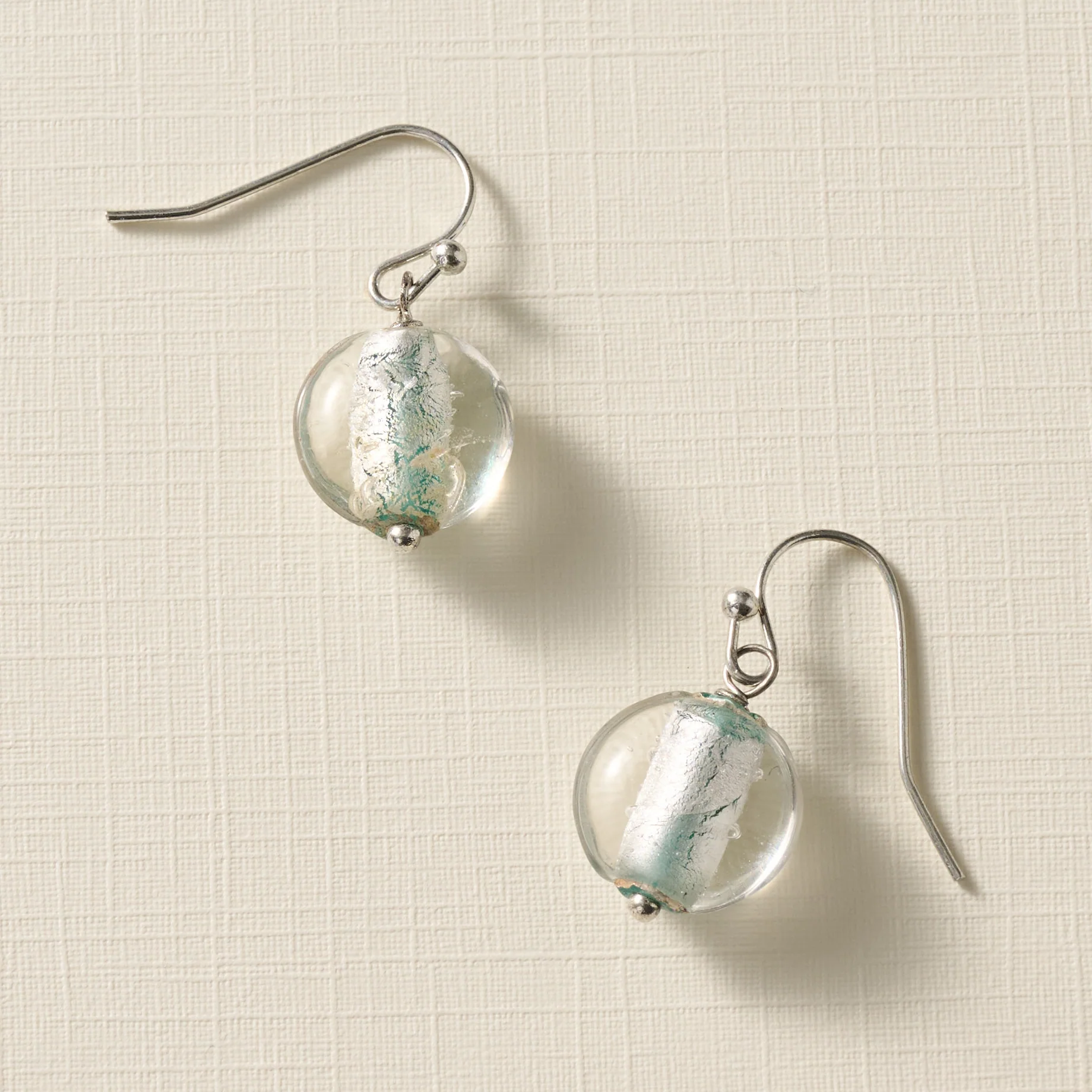 Gola Glass Bead Drop Earrings - Image 2