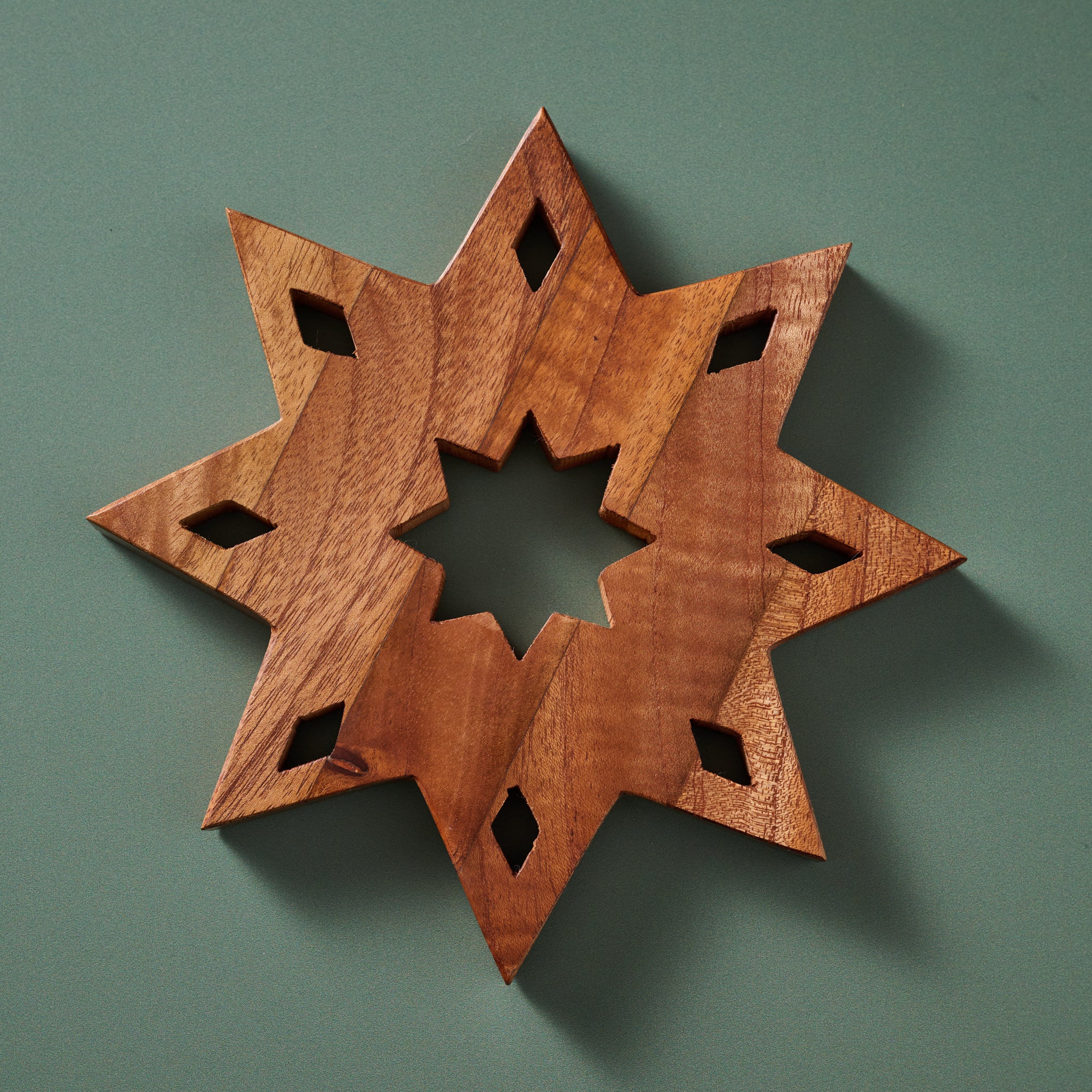 Guiding Star Tun Wood Trivet - Image 3