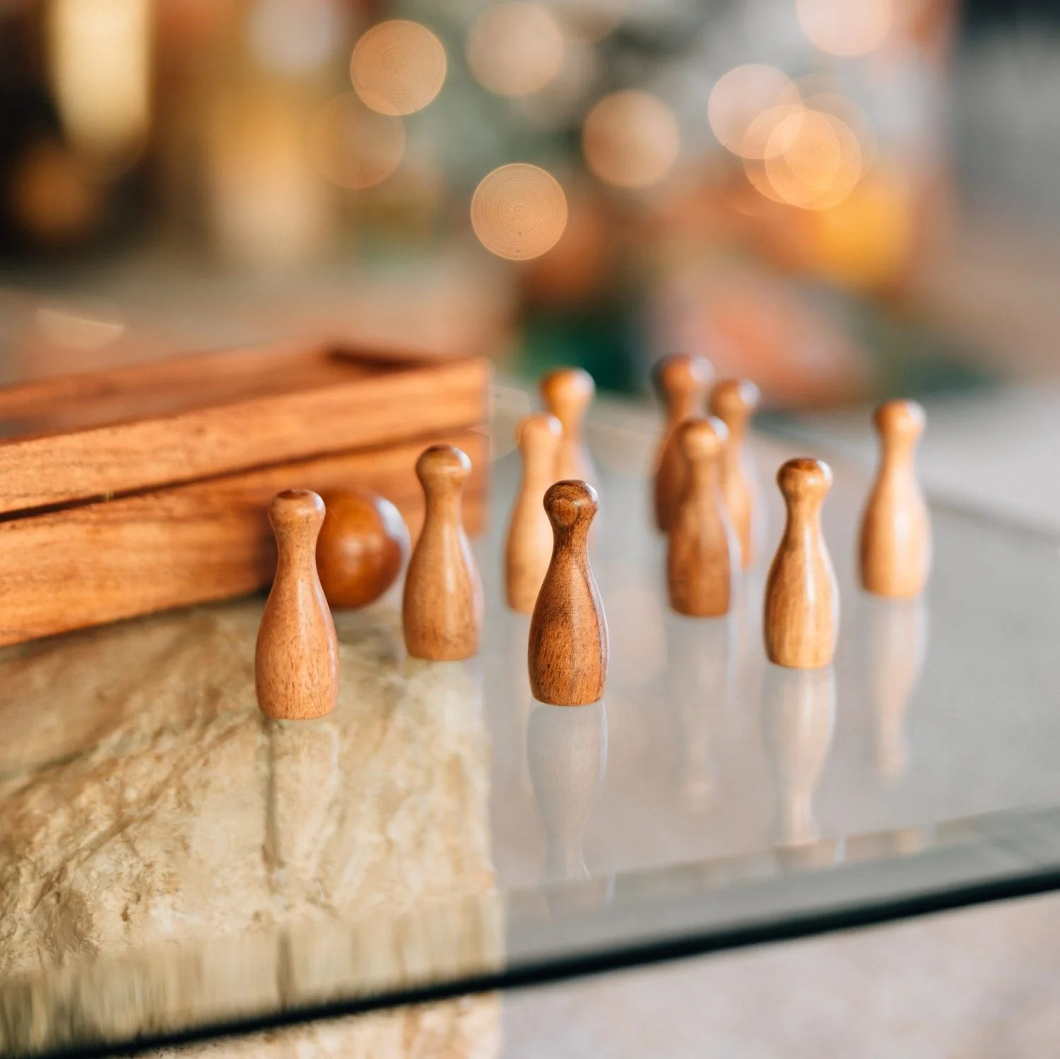 Handmade Tabletop Bowling - Image 5