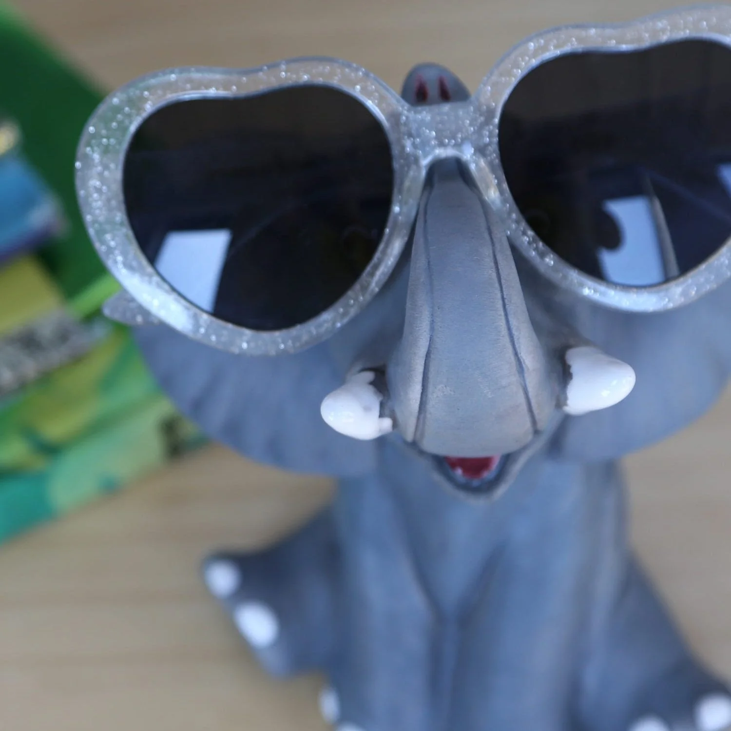 Happy Elephant Eyeglass Holder - Image 4