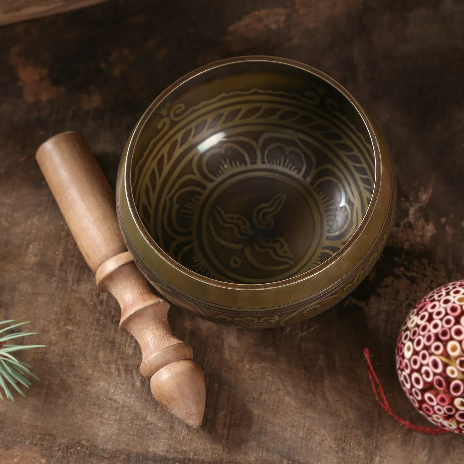 Inscribed Singing Bowl - Image 5