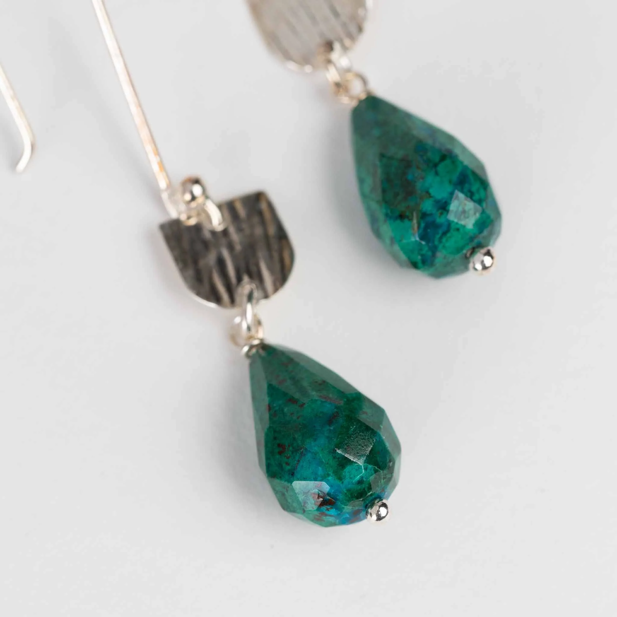 Isla Crystal Drop Earrings - Image 3