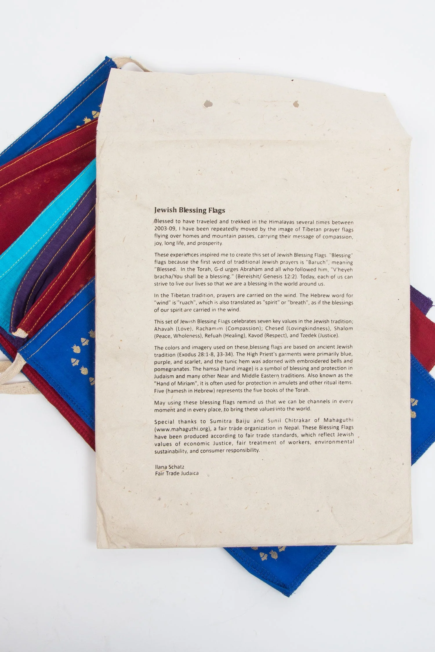 Jewish Blessing Hamsa Garland - Image 3