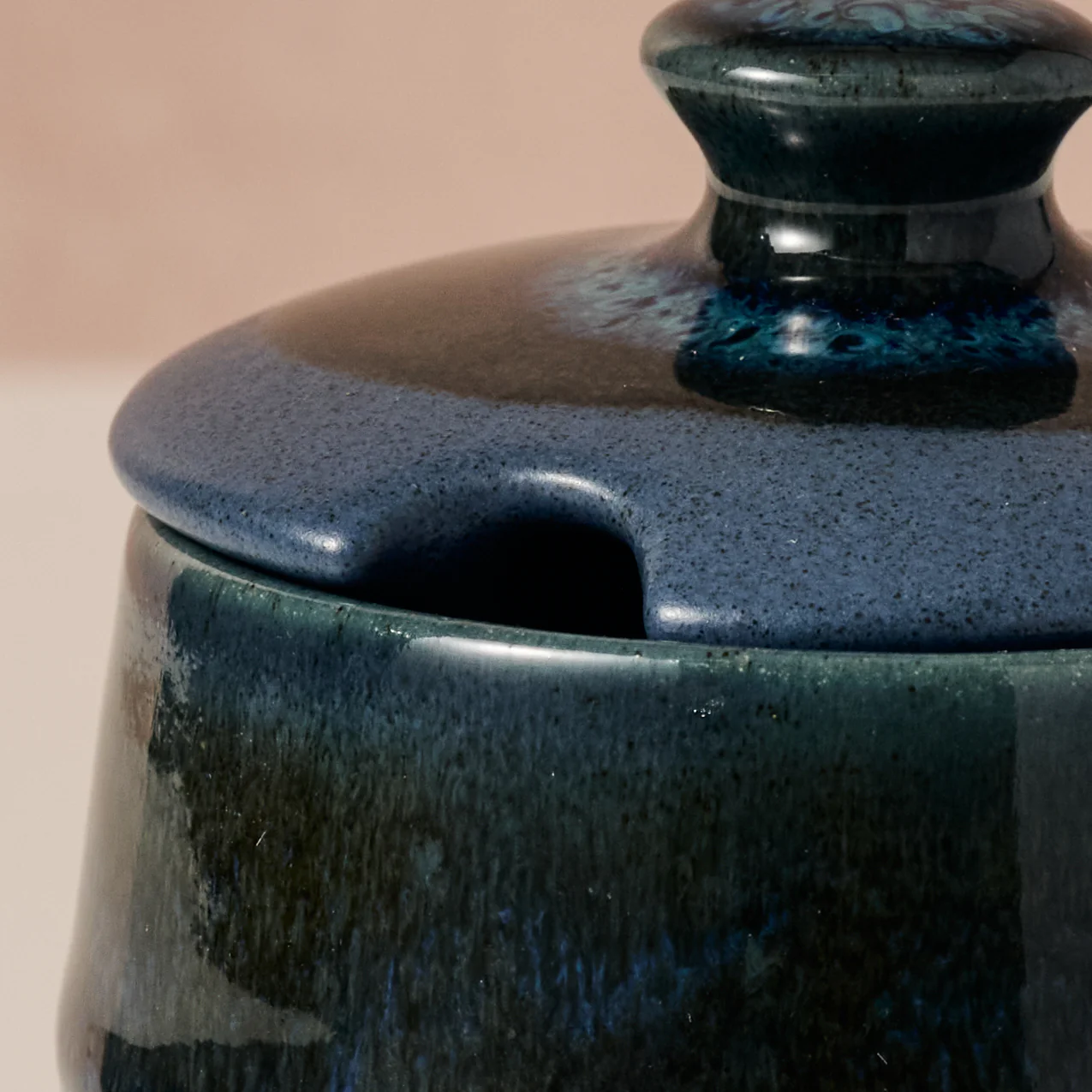 Jhapa Drip Glaze Cream & Sugar Set - Image 4