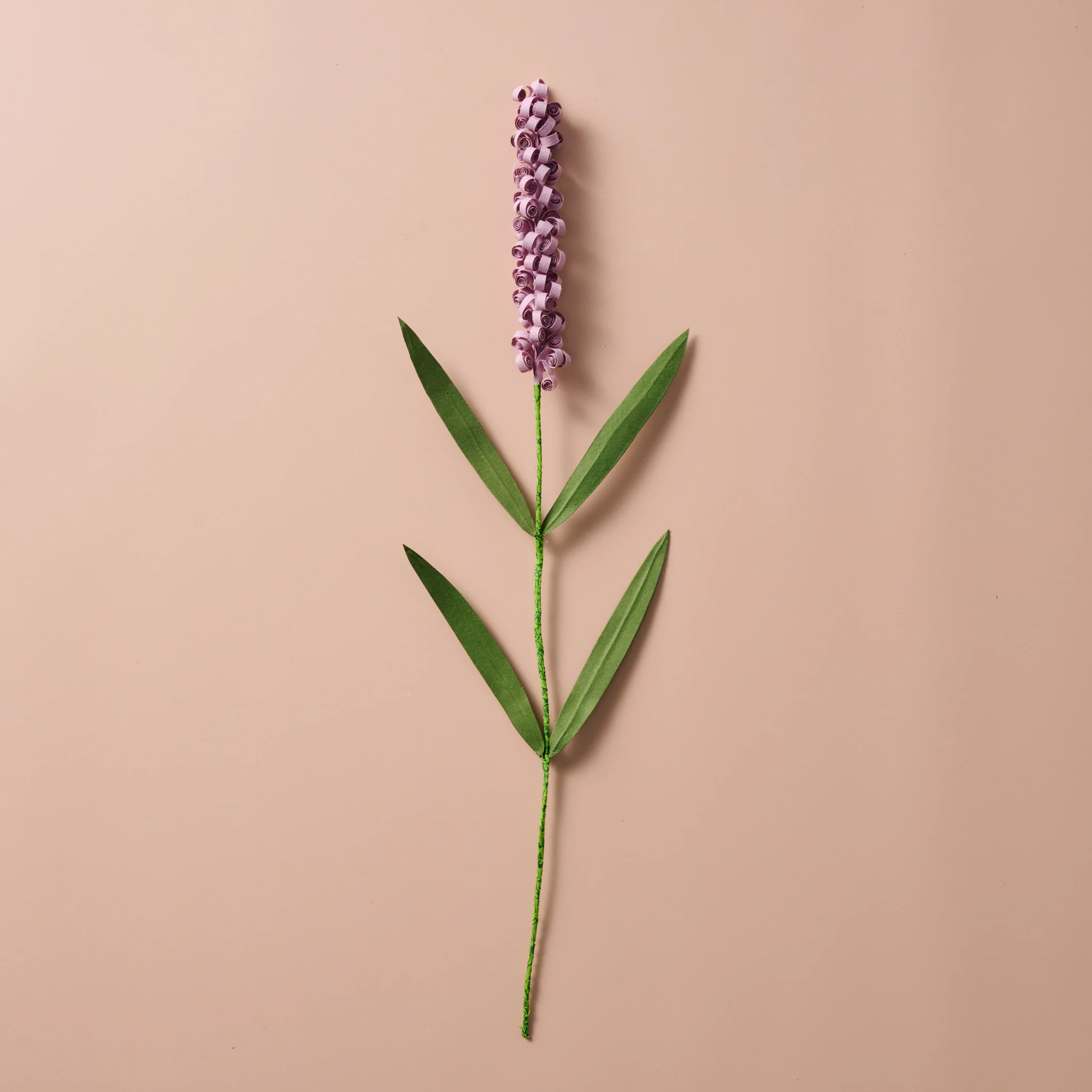 Jute Paper Lilac Flowers - Purple - Image 3