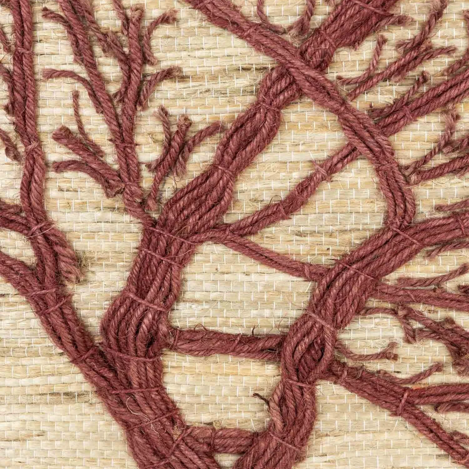 Jute Tree of Life Wall Hanging - Image 5