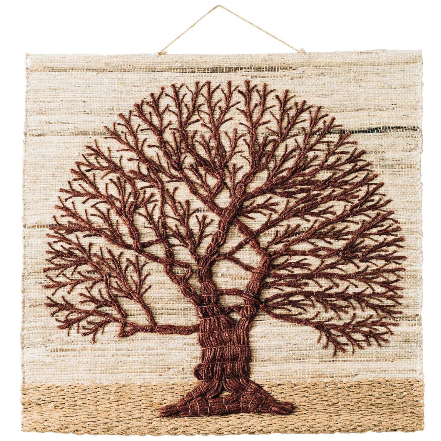 Jute Tree of Life Wall Hanging - Image 6