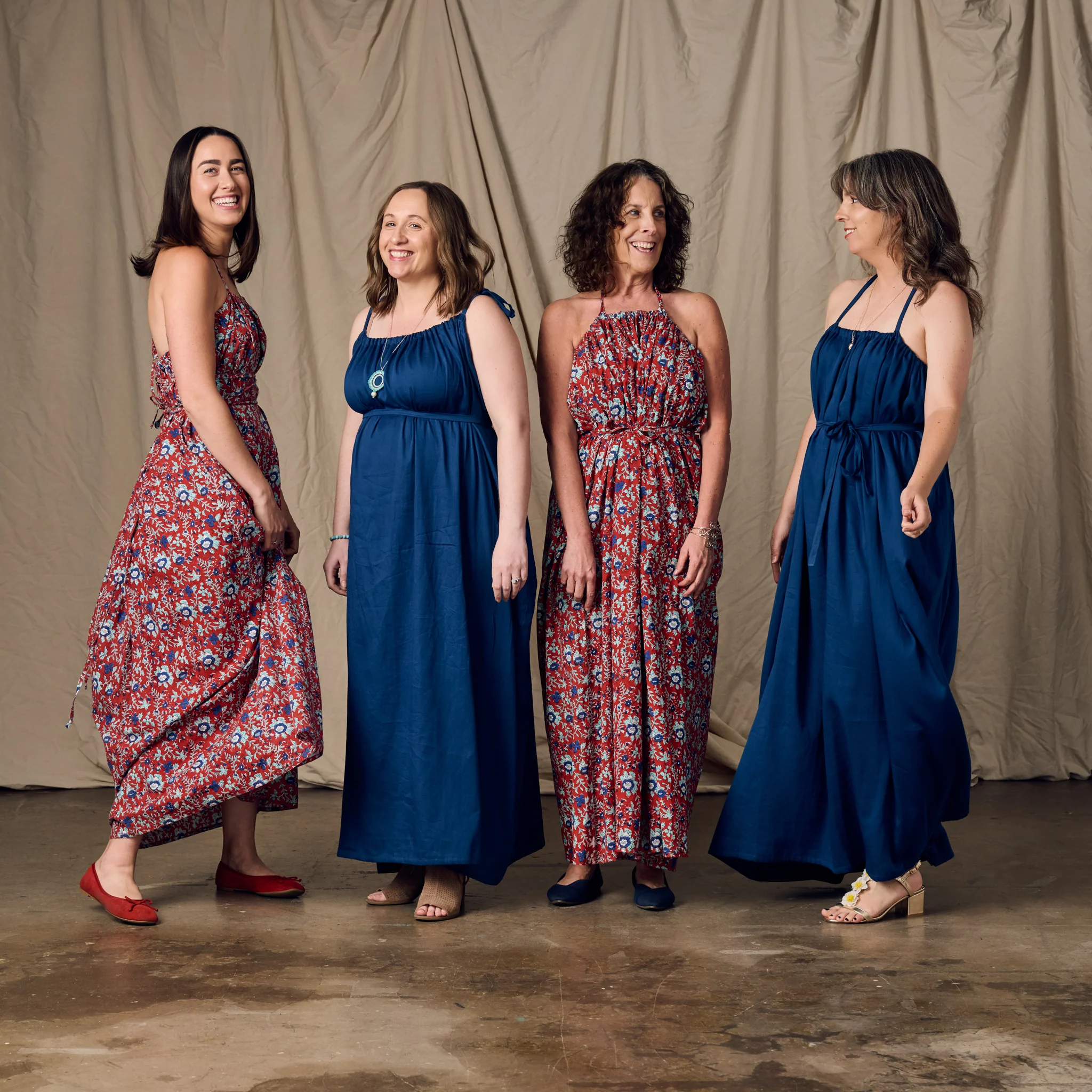 Kanya Floral Cotton Maxi Style Dress - Image 8