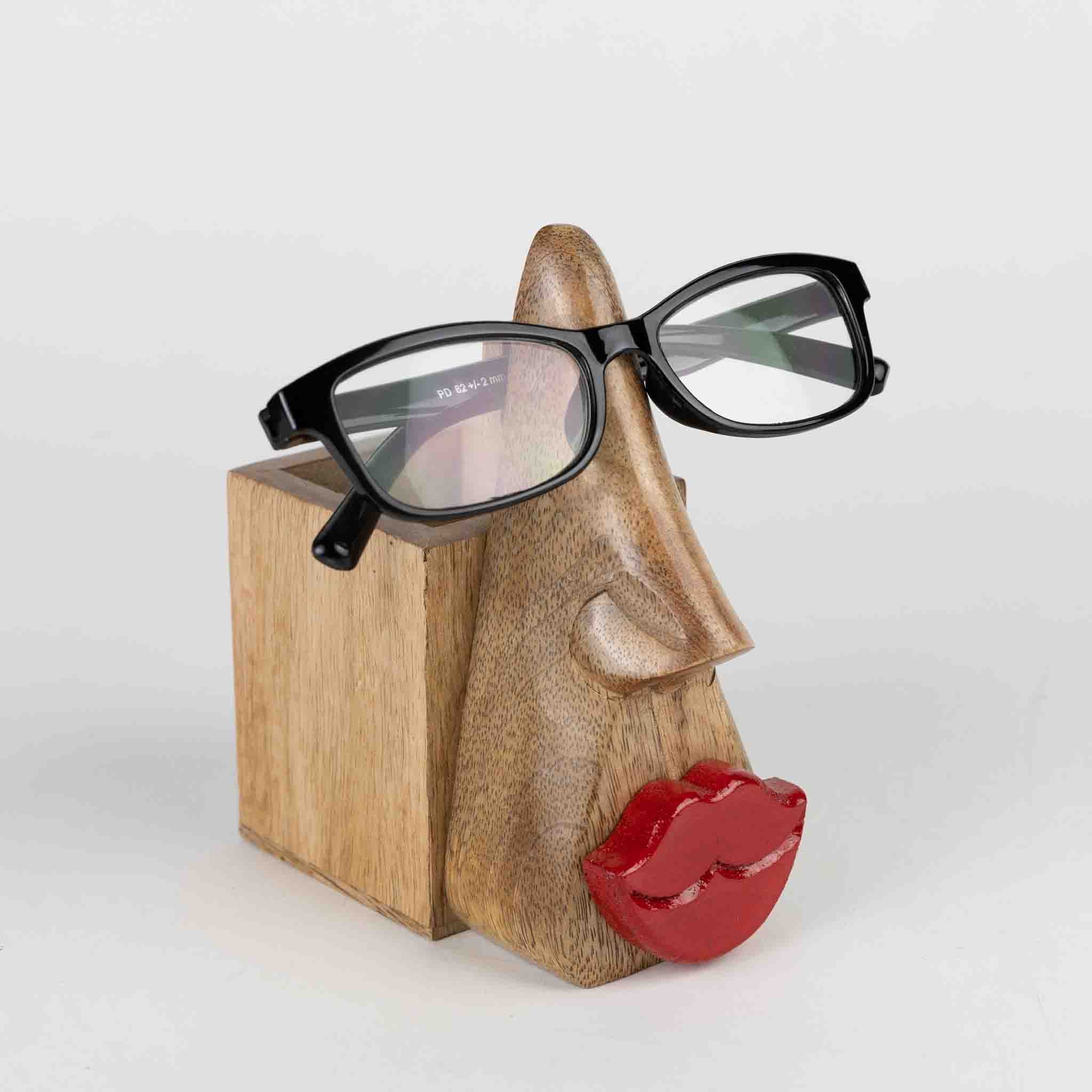 Kissy Face Eyeglass & Pencil Holder - Image 2